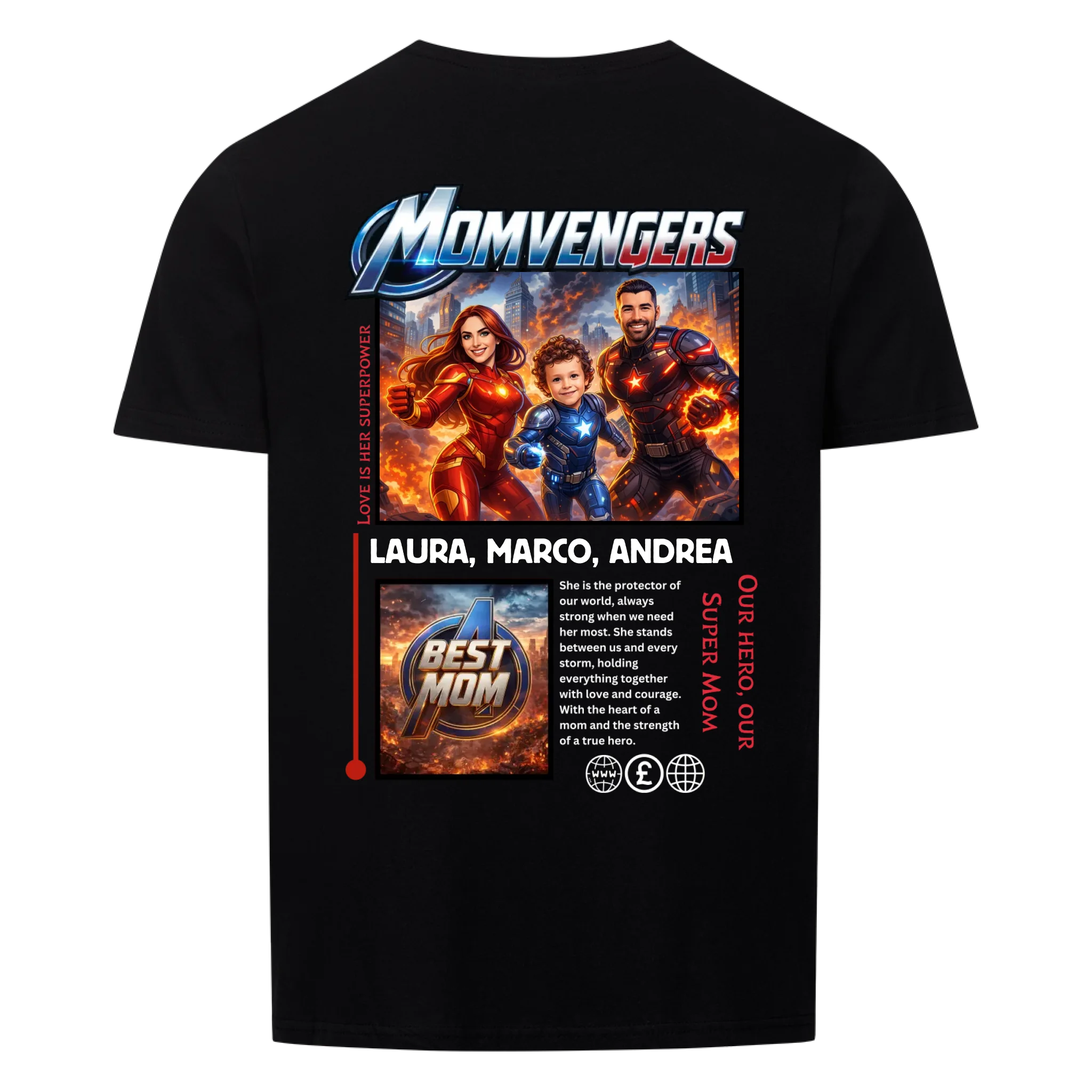 MOMVENGERS - Personalizzabile
