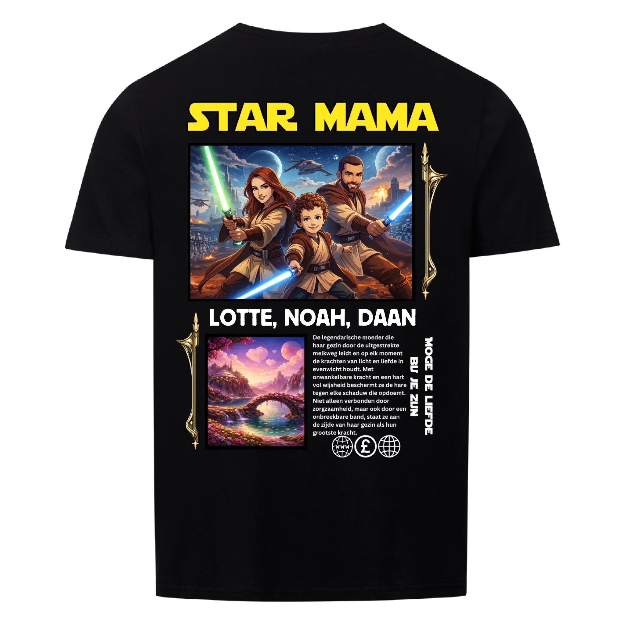 STAR MAMA - op maat gemaakt