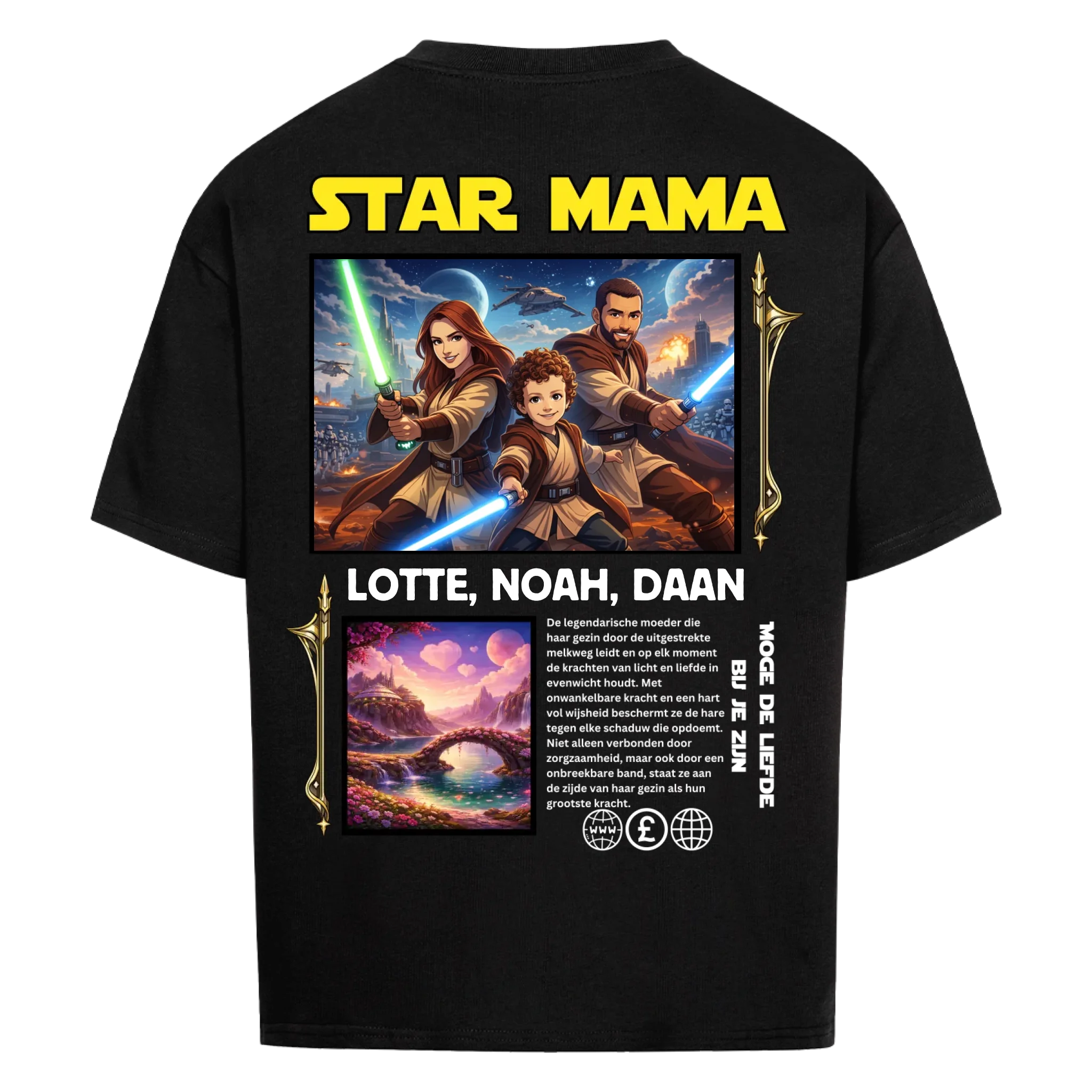 STAR MAMA - op maat gemaakt