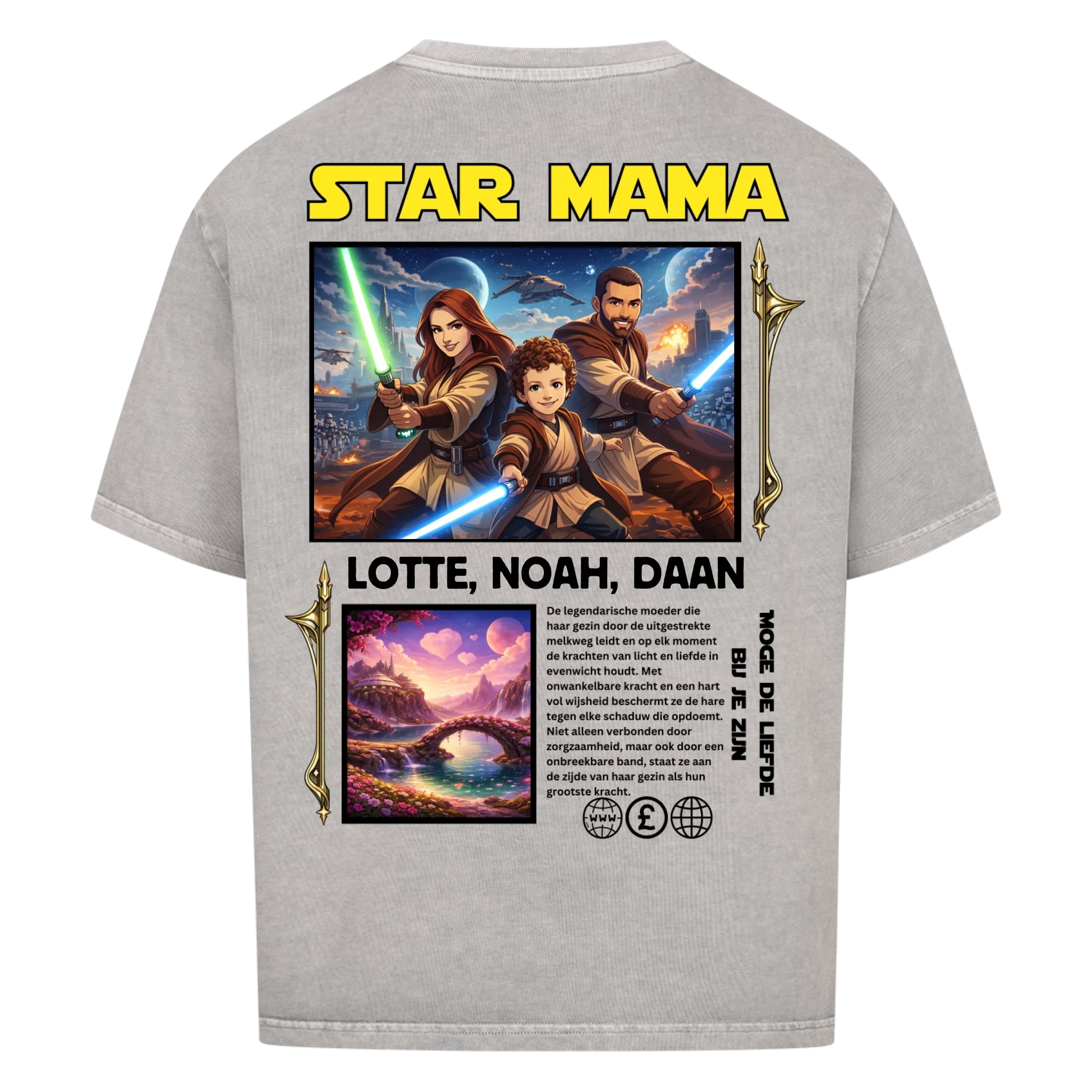 STAR MAMA - op maat gemaakt