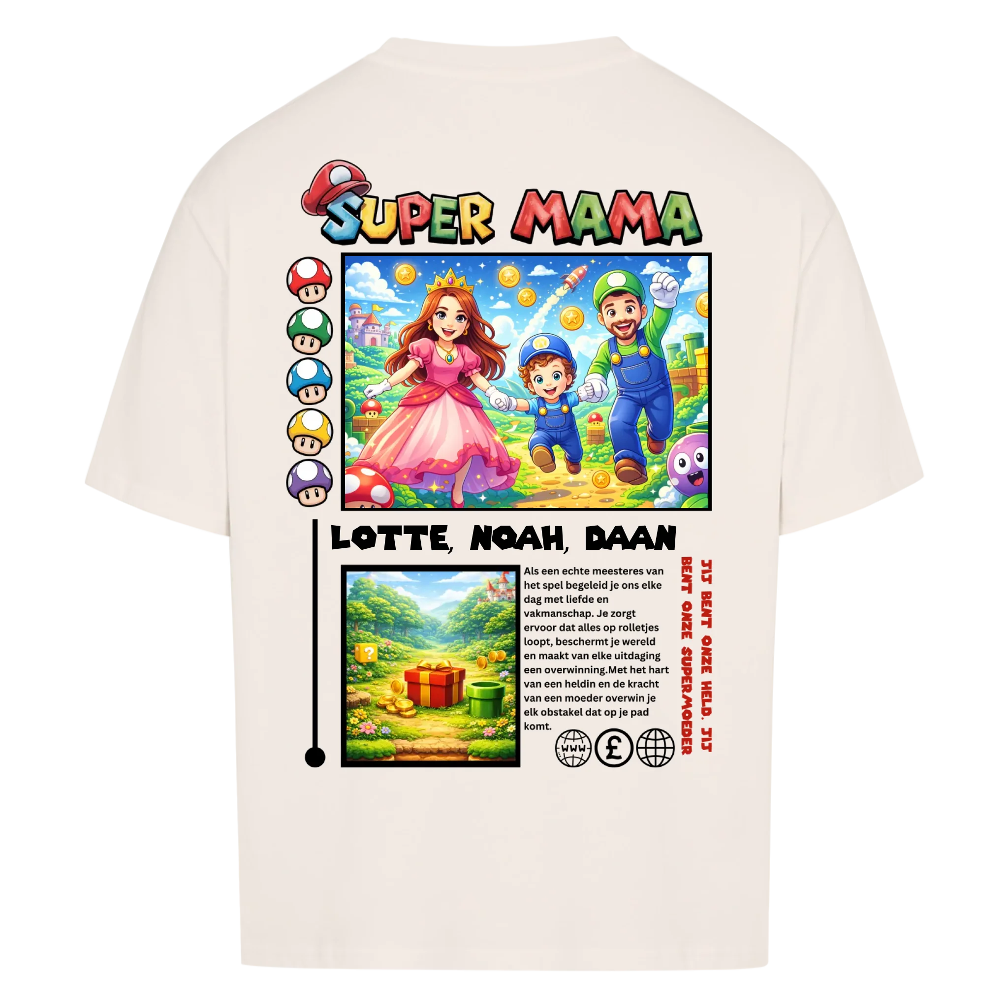 SUPER MAMA - op maat gemaakt