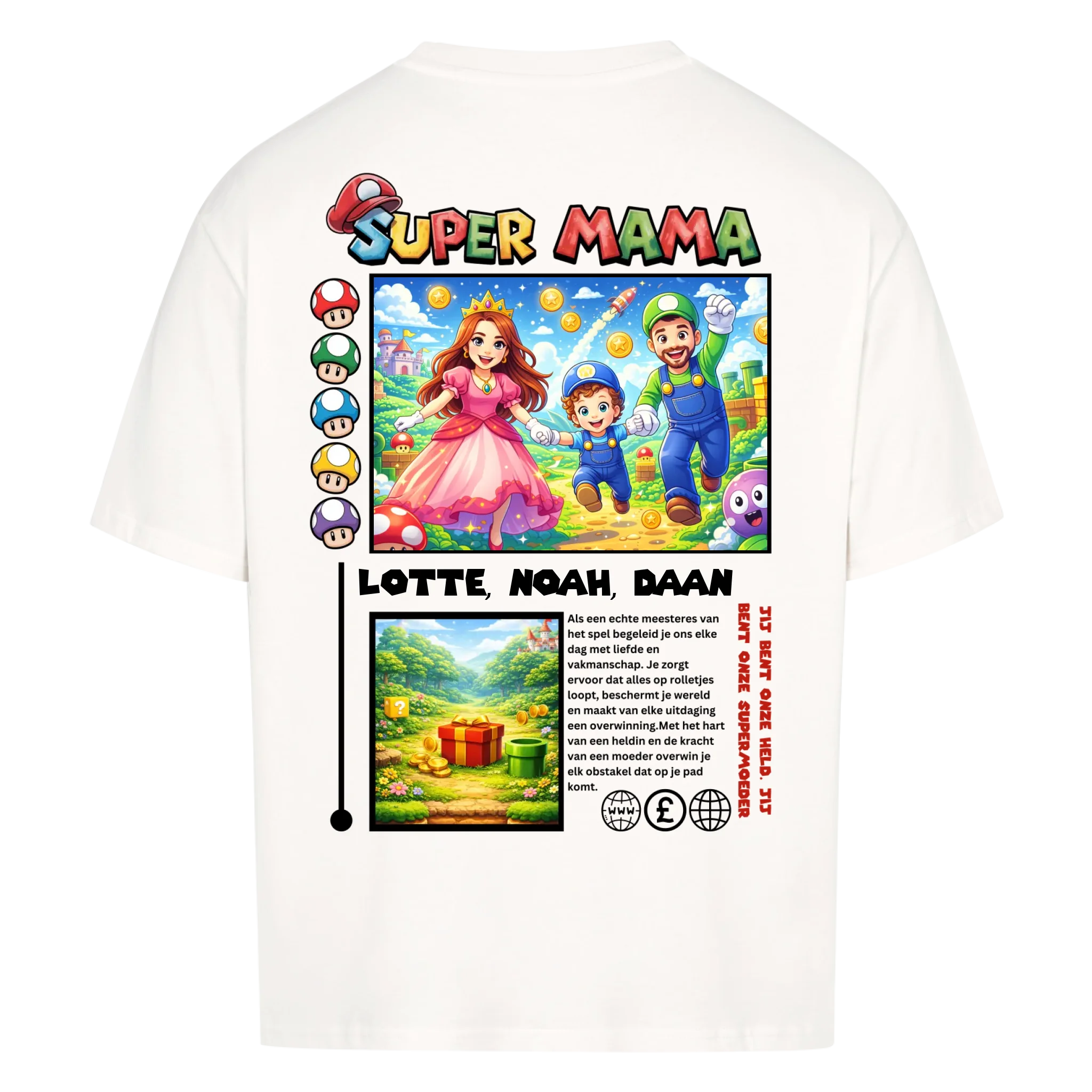 SUPER MAMA - op maat gemaakt