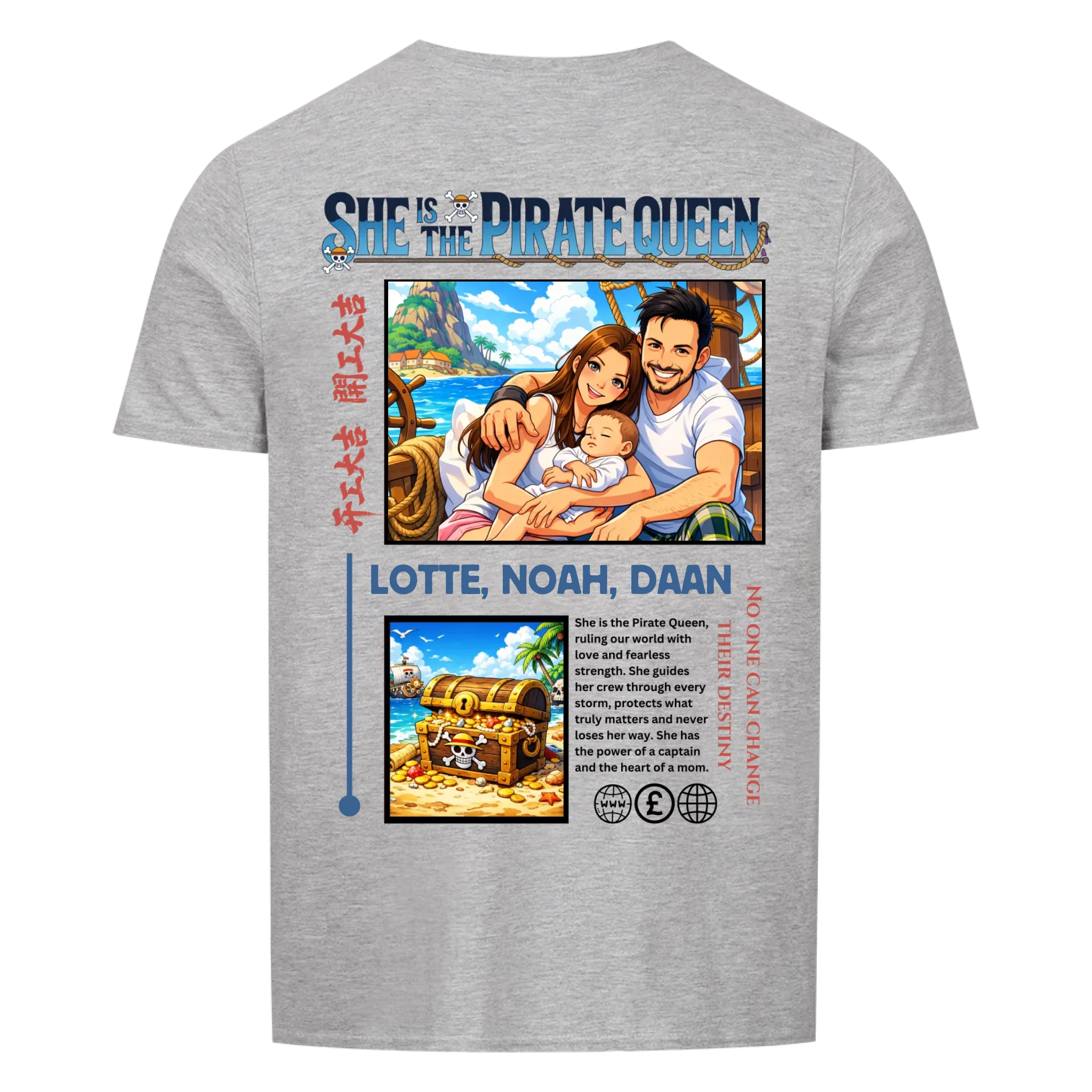 PIRATE QUEEN - op maat gemaakt