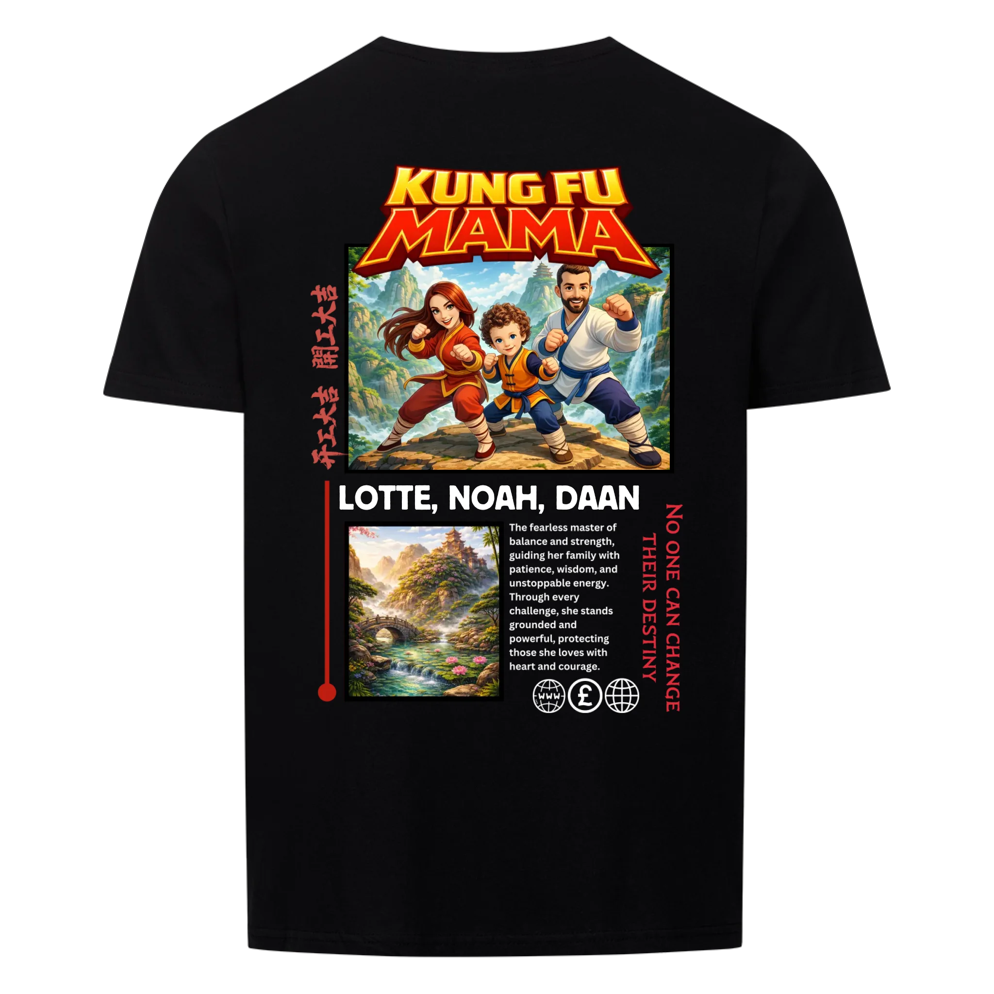 KUNG FU MAMA - op maat gemaakt