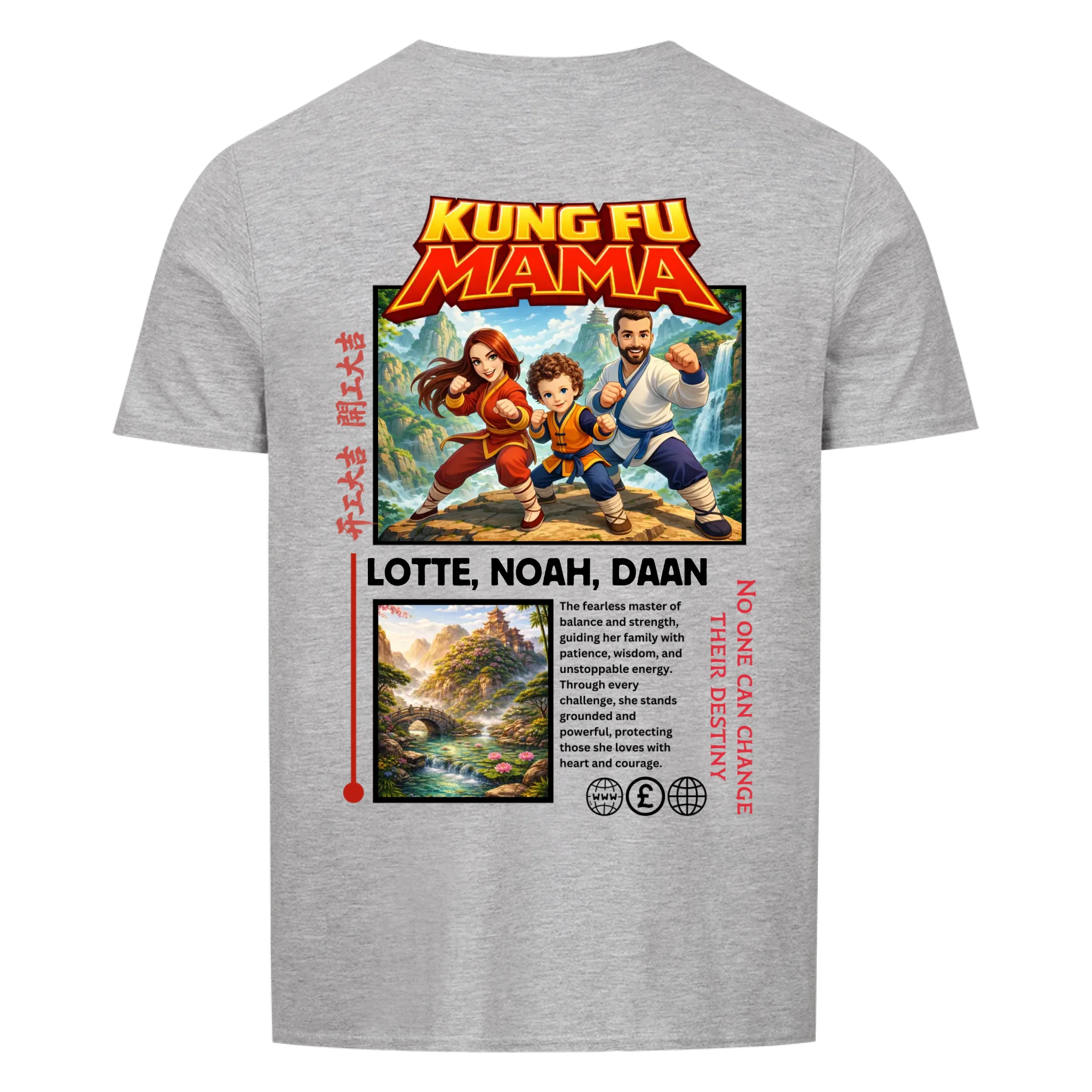 KUNG FU MAMA - op maat gemaakt