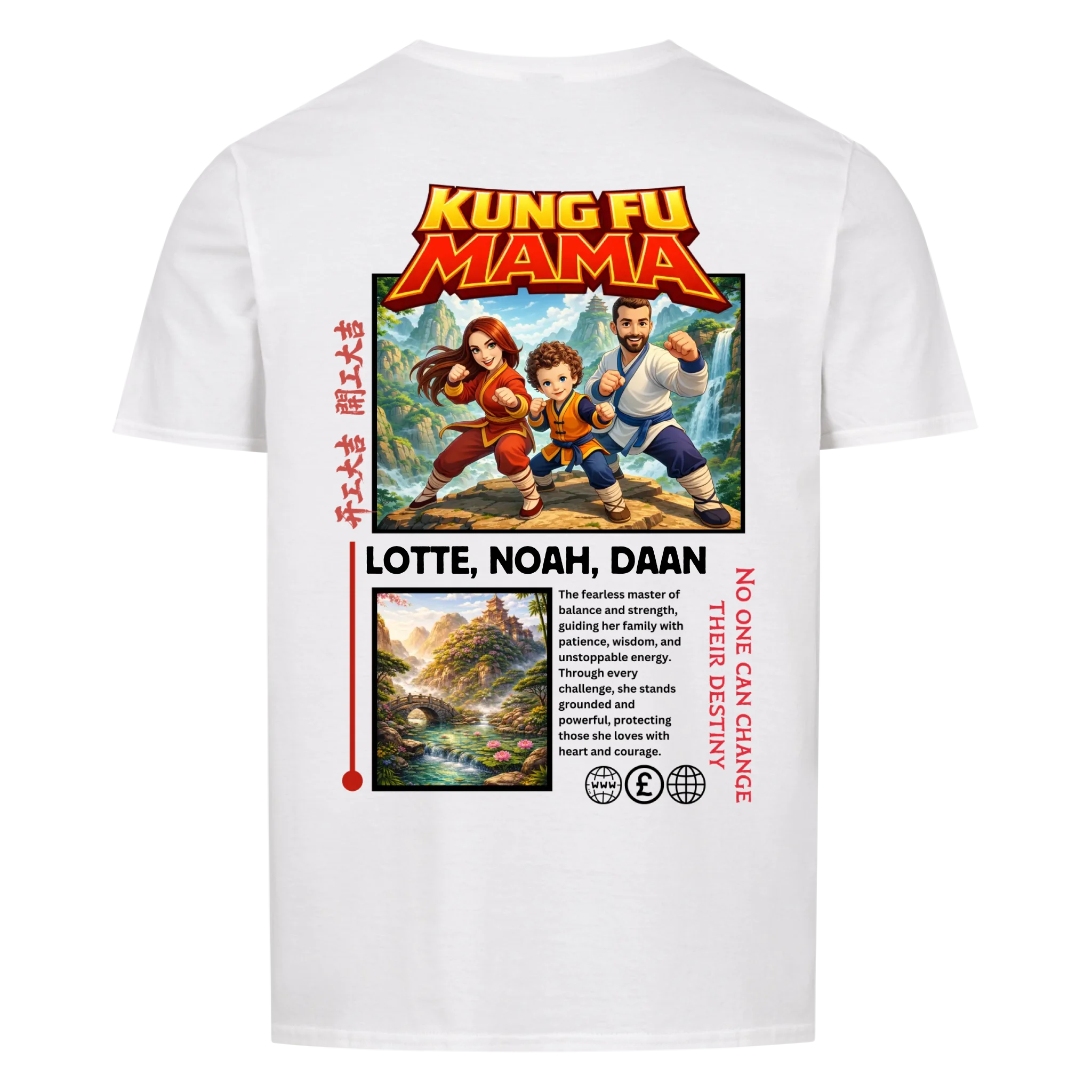 KUNG FU MAMA - op maat gemaakt