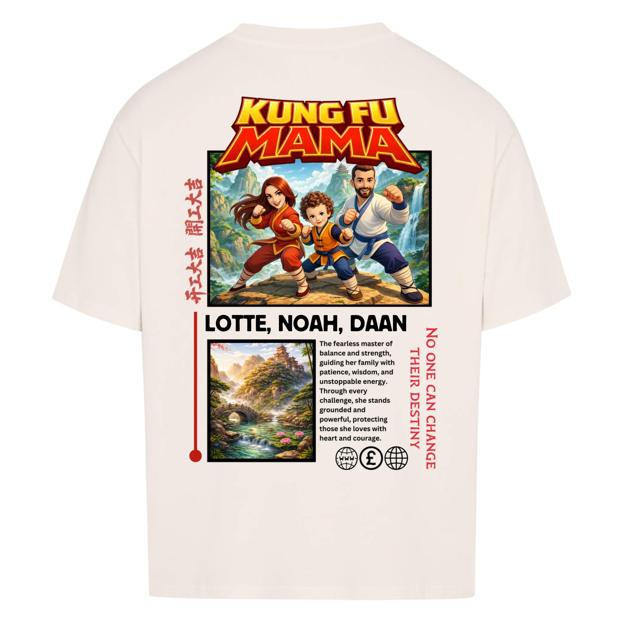 KUNG FU MAMA - op maat gemaakt