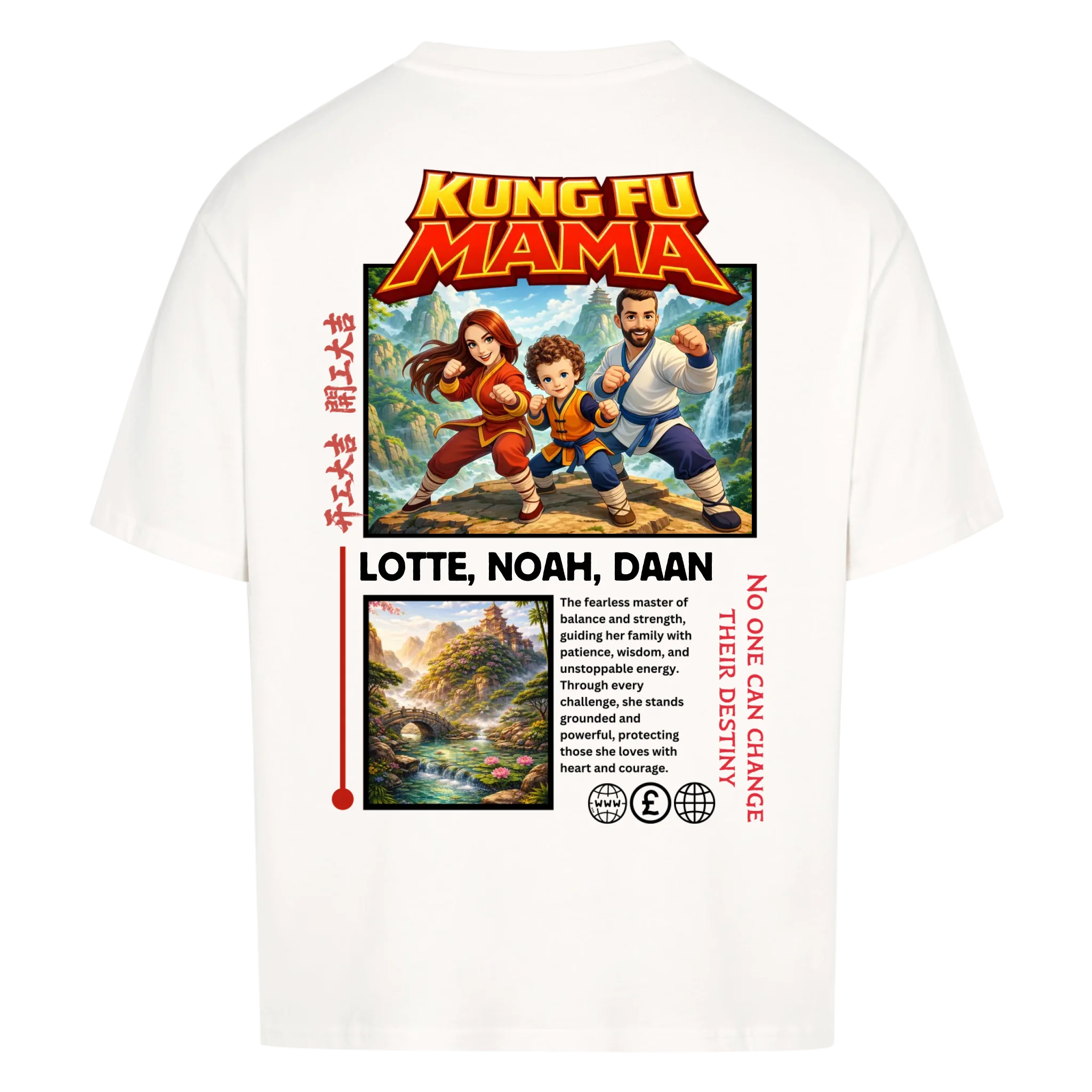 KUNG FU MAMA - op maat gemaakt