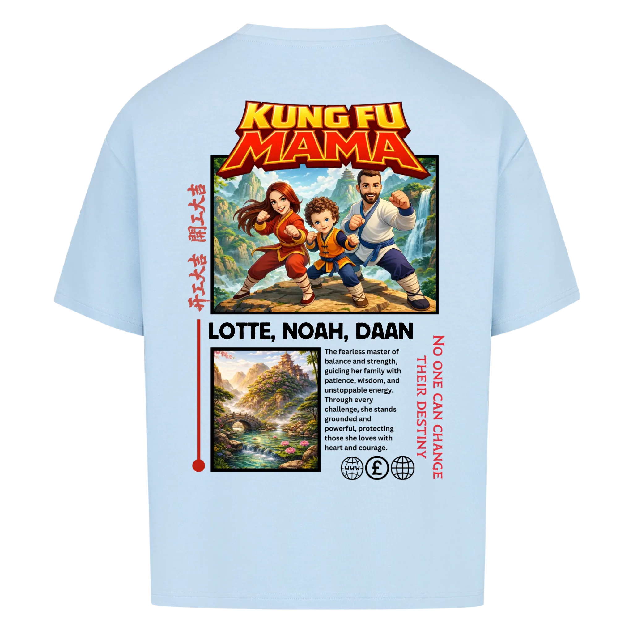 KUNG FU MAMA - op maat gemaakt