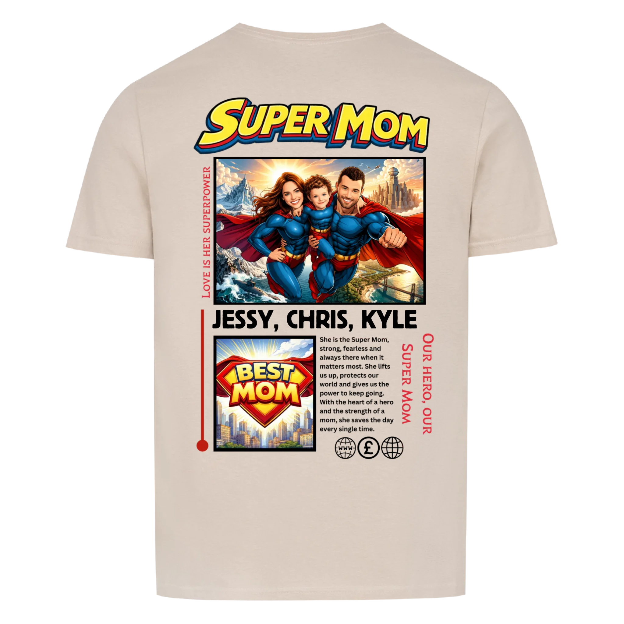 SUPER MOM - custom made (upload)