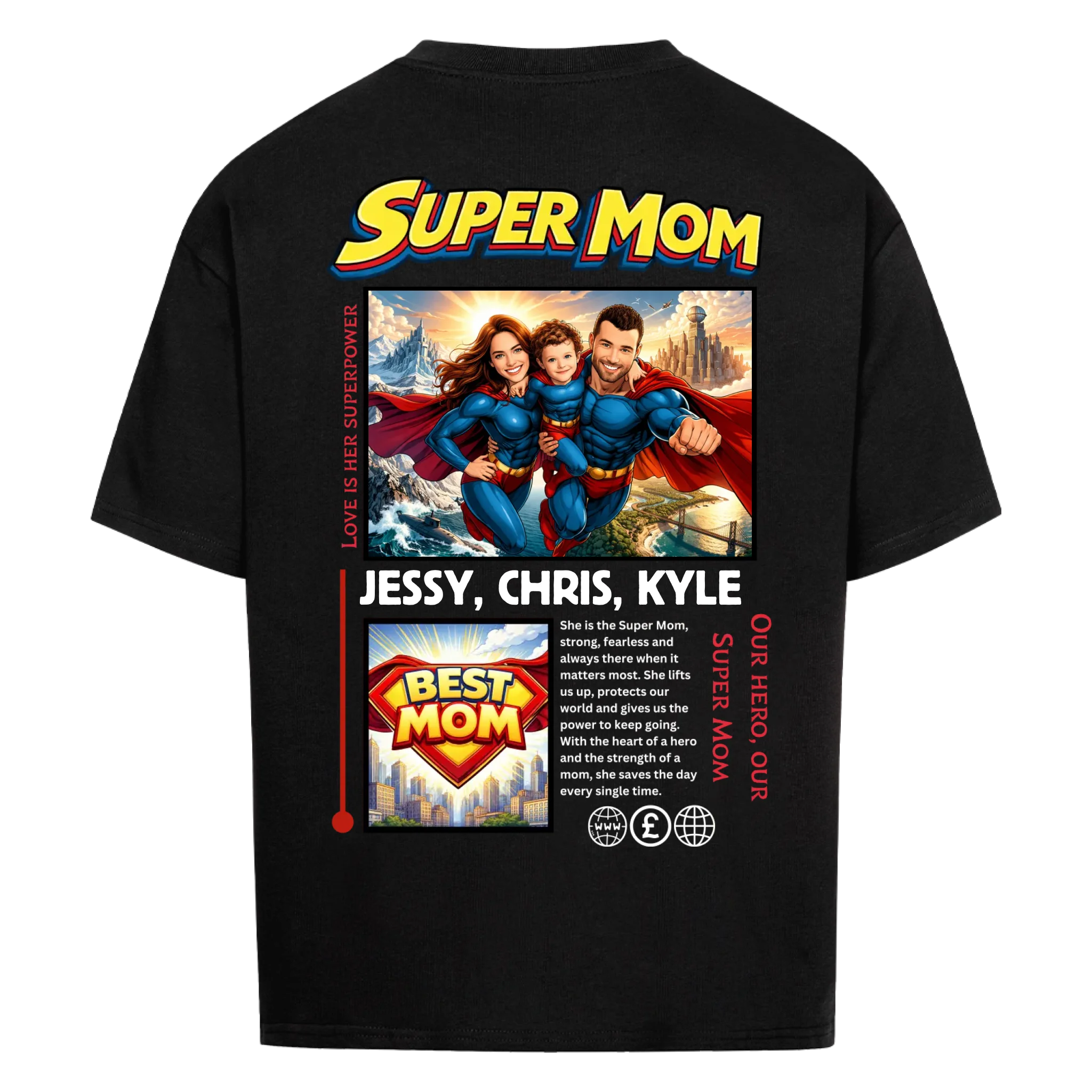 SUPER MOM - custom made (upload)