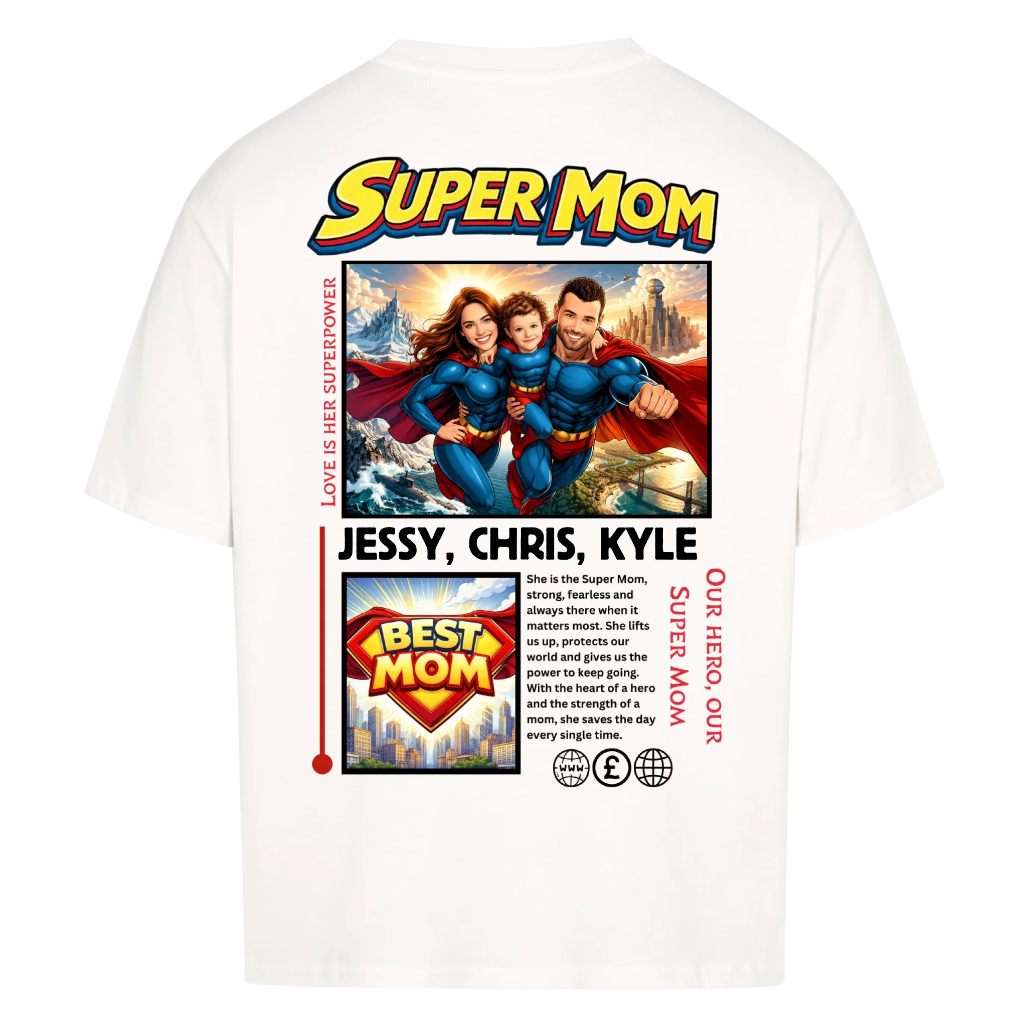SUPER MOM - custom made (upload)