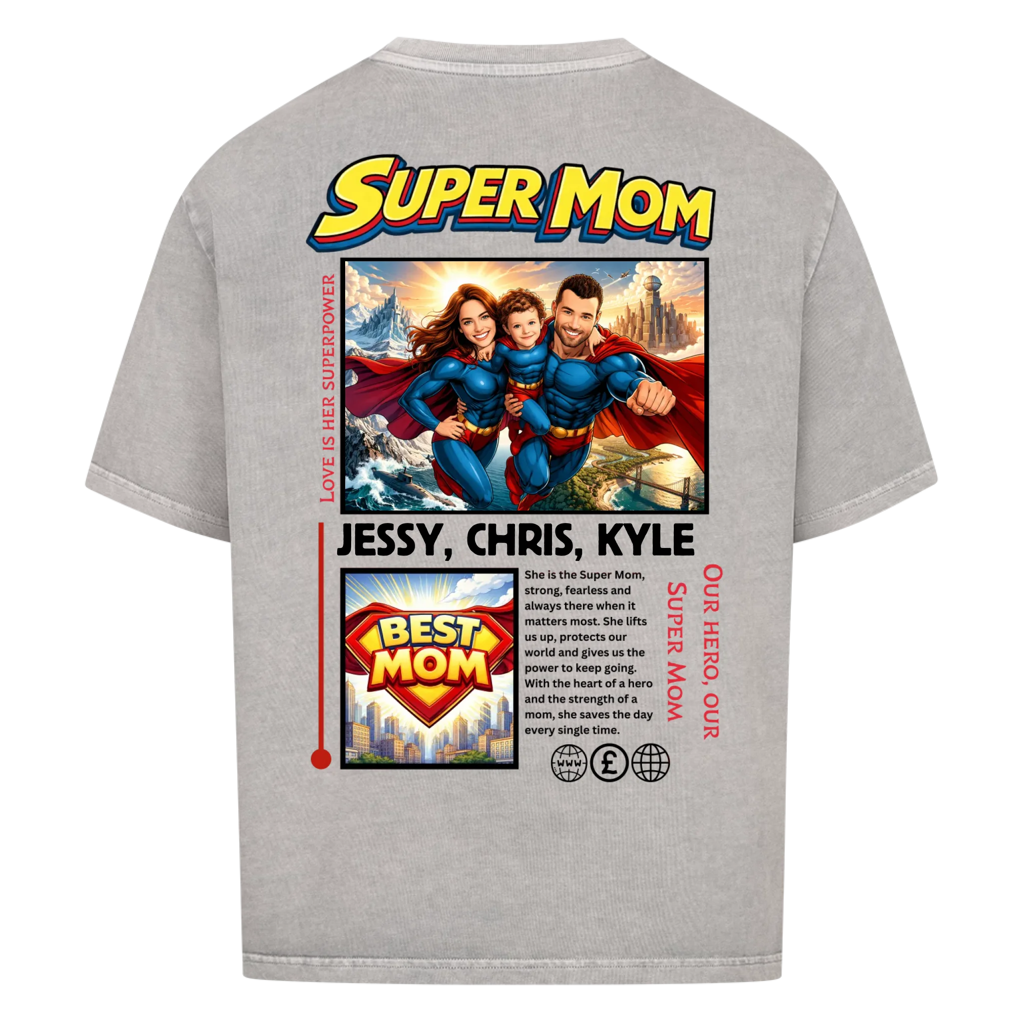 SUPER MOM - custom made (upload)