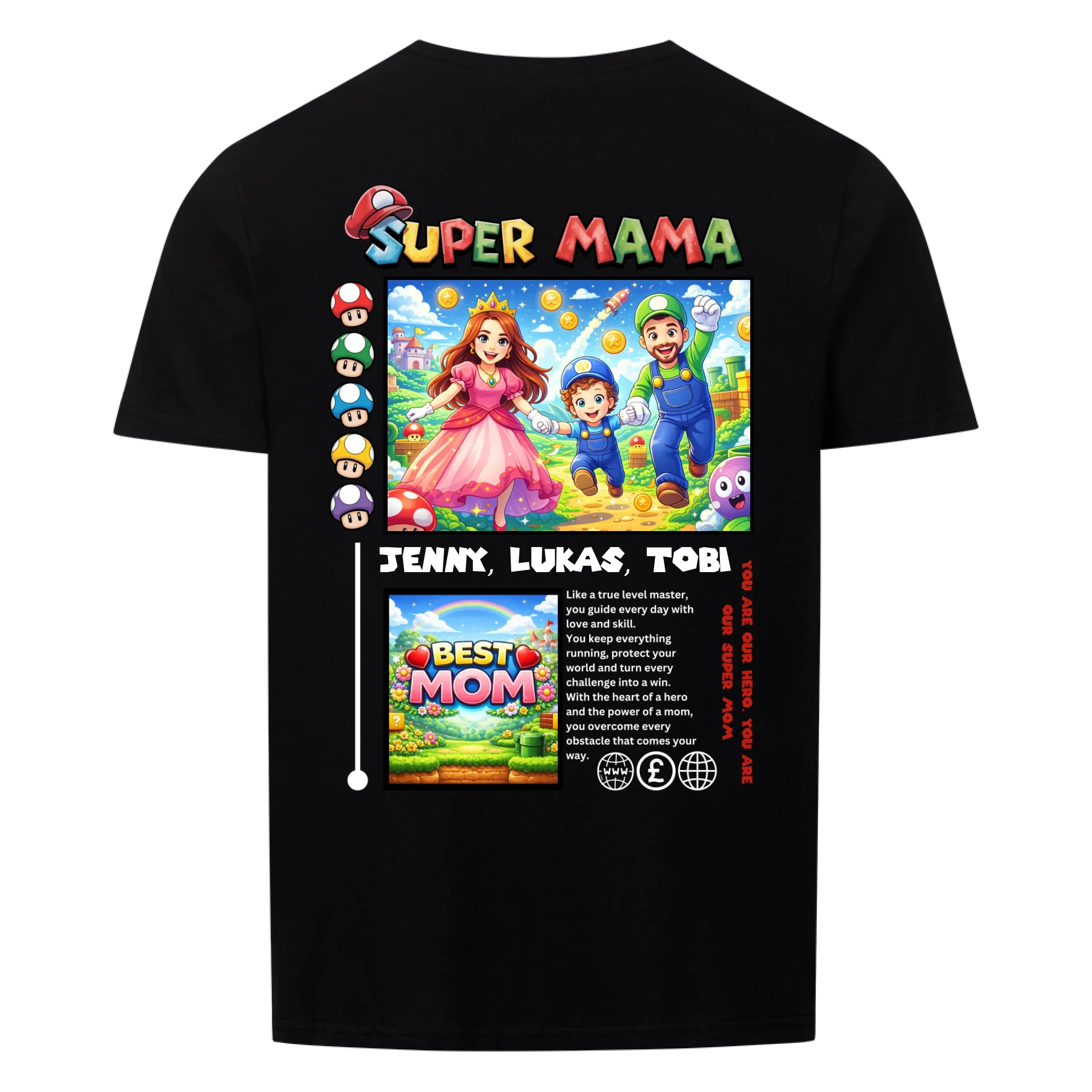 SUPER MAMA - personalisierbar 2