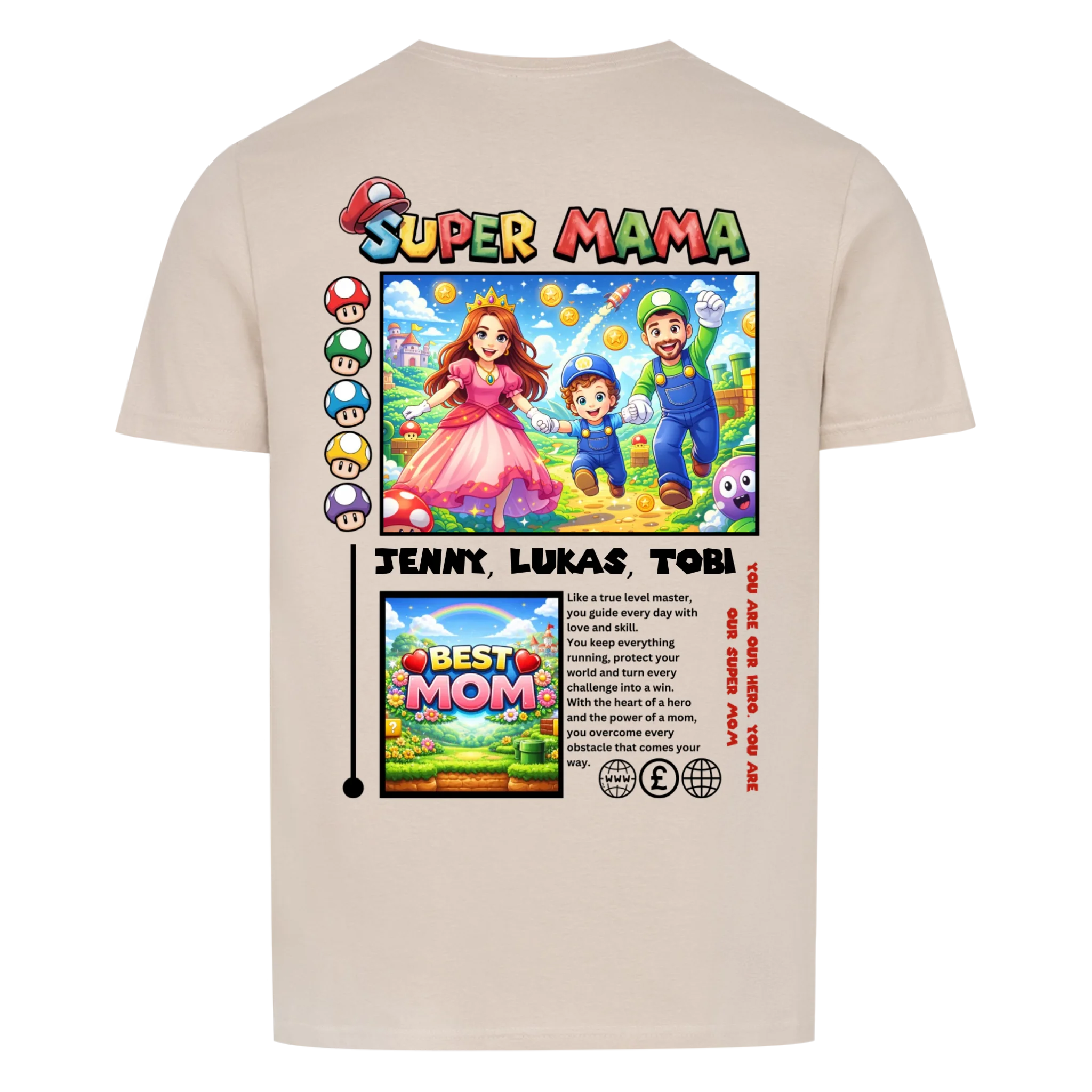 SUPER MAMA - personalisierbar 2