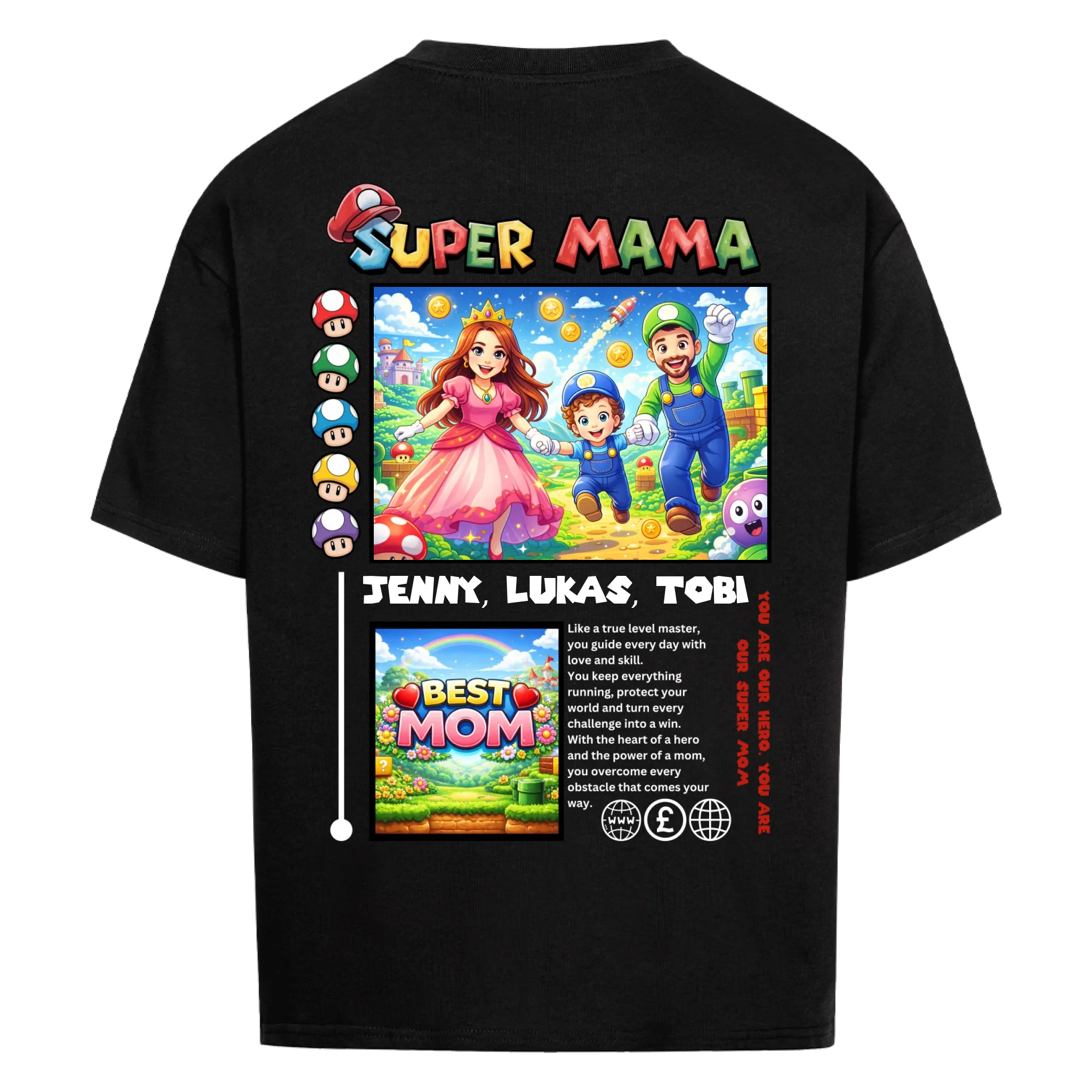 SUPER MAMA - personalisierbar 2