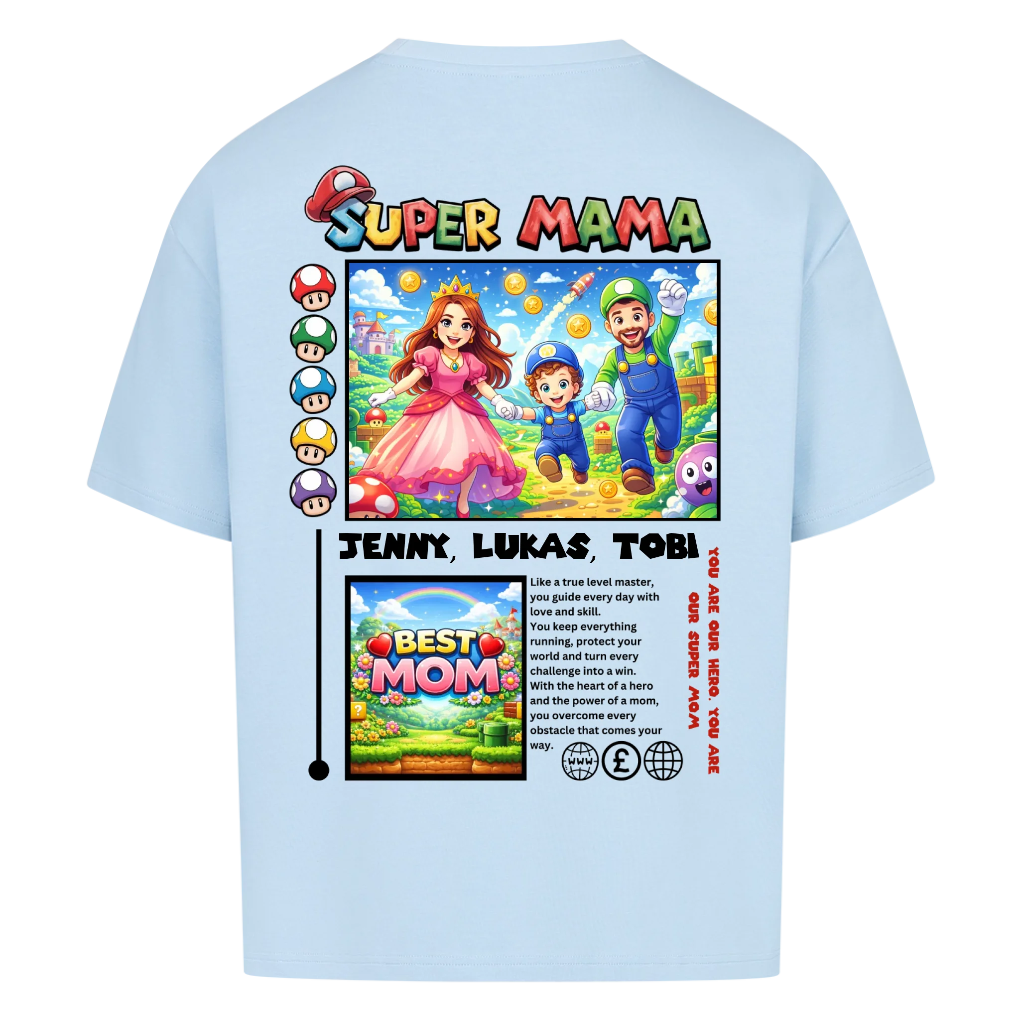 SUPER MAMA - personalisierbar 2