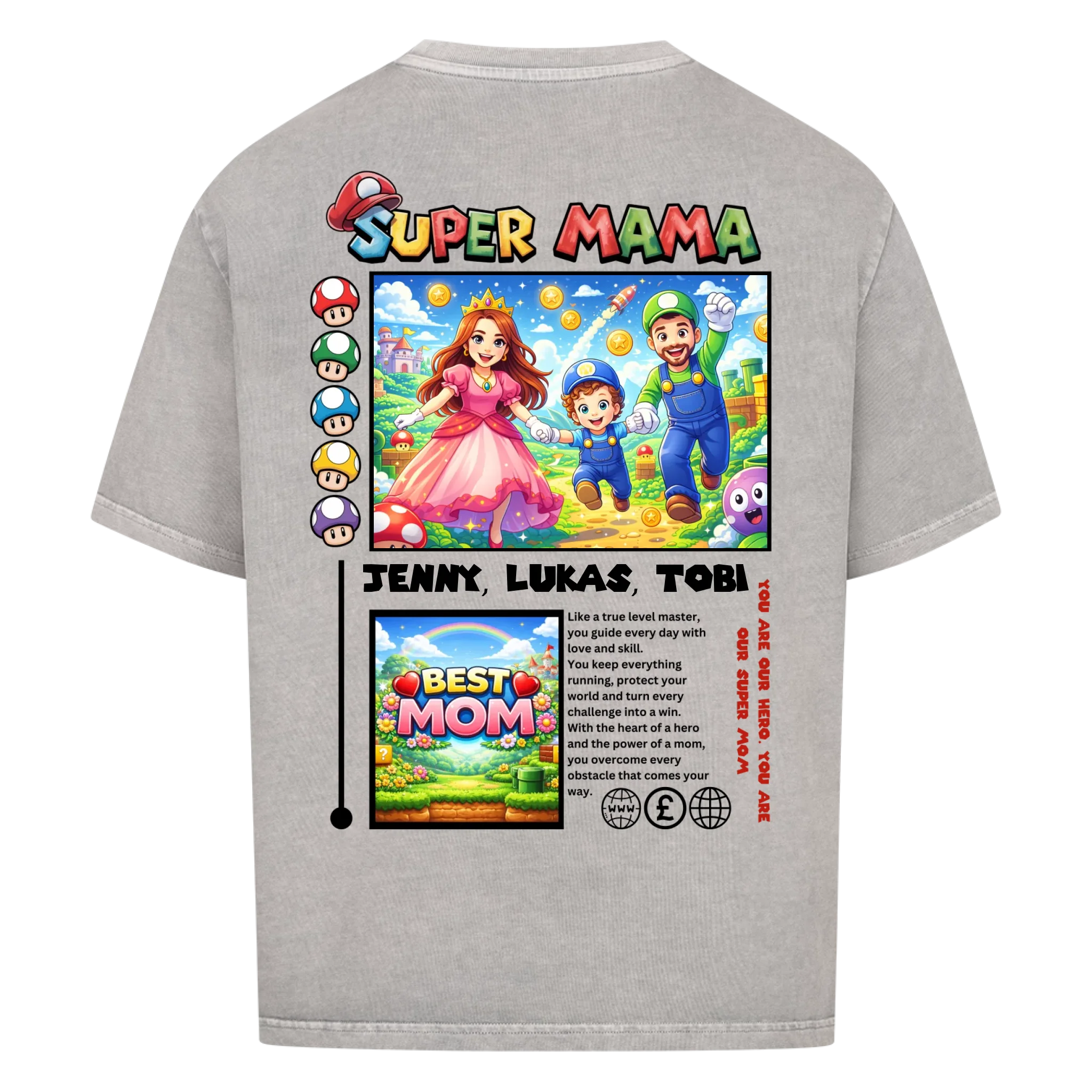 SUPER MAMA - personalisierbar 2
