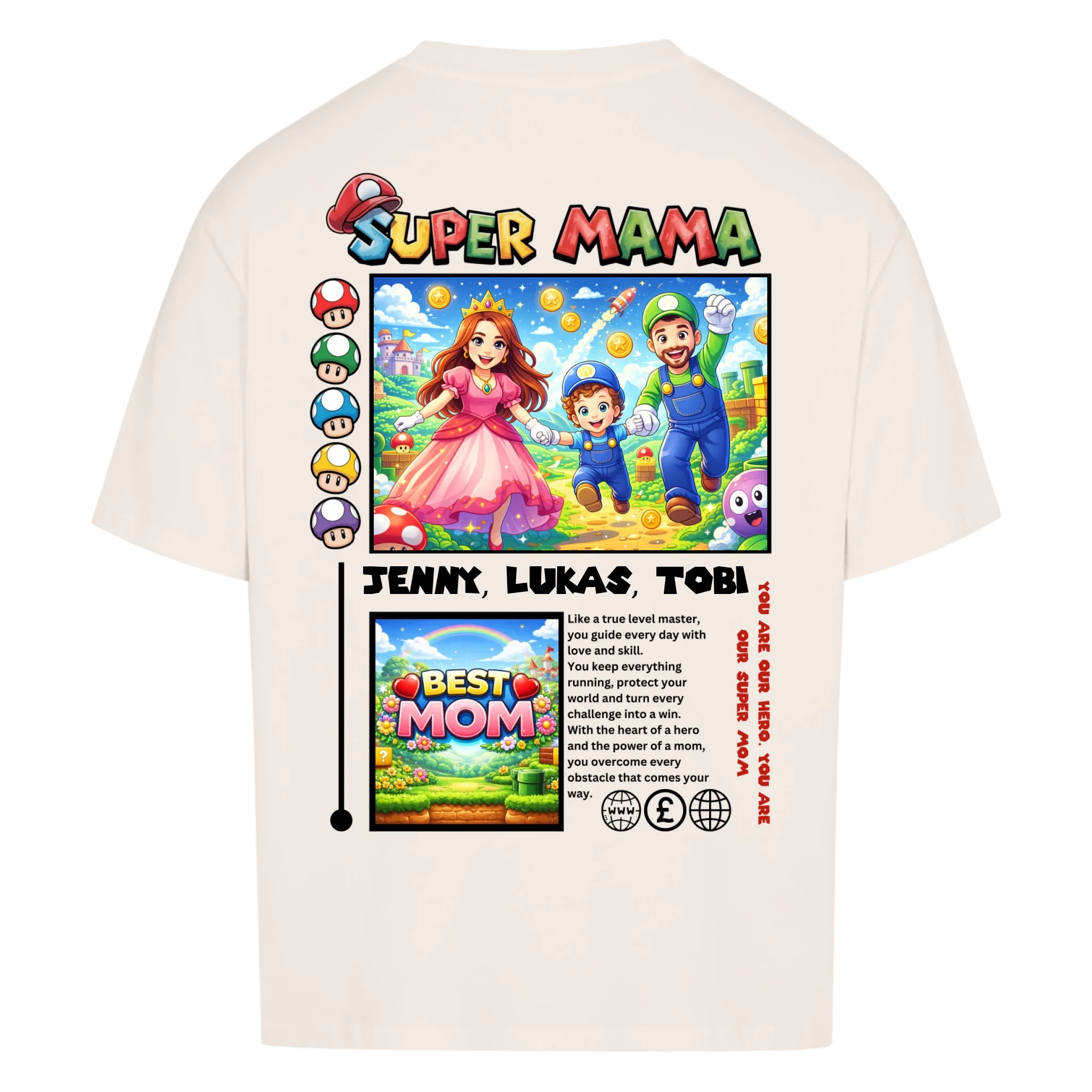 SUPER MAMA - personalisierbar 2
