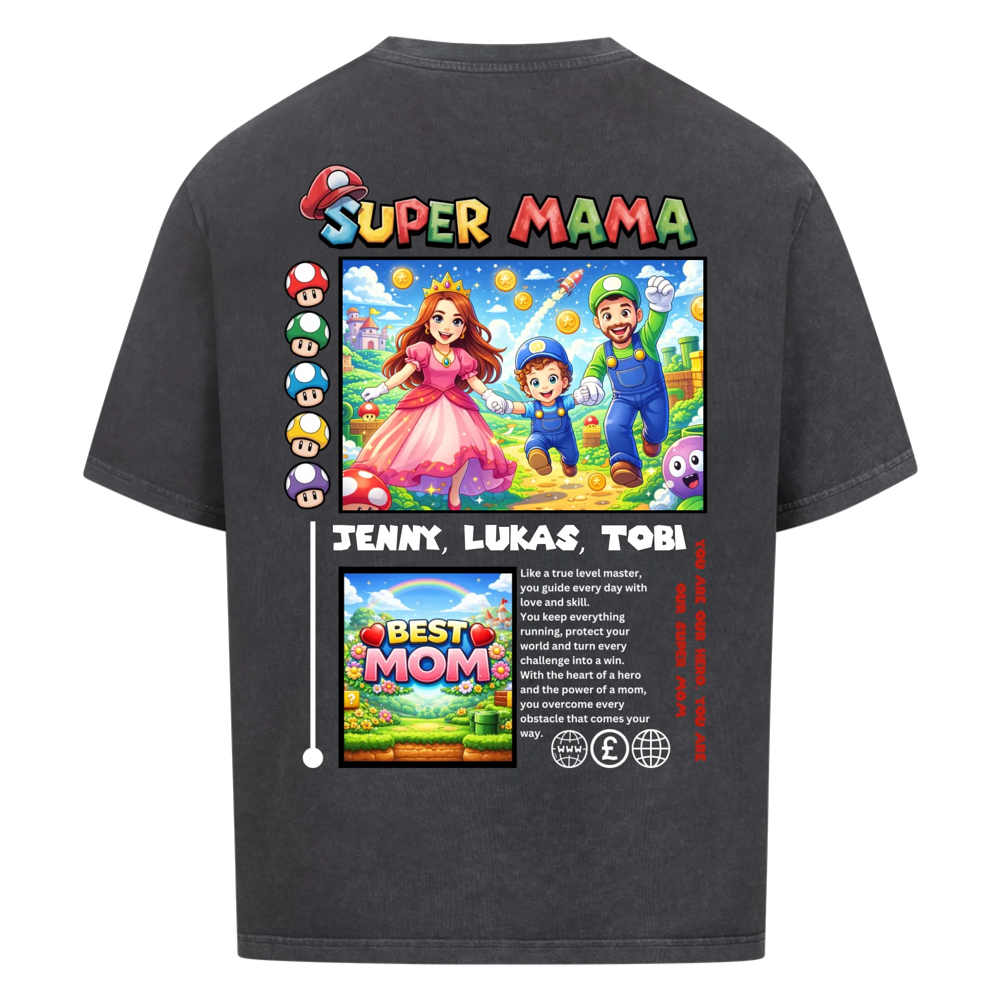 SUPER MAMA - personalisierbar 2