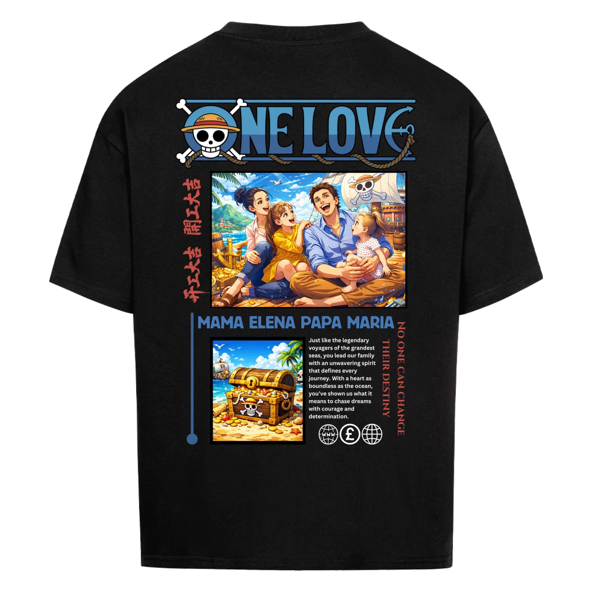 ONE LOVE (para mamá) - personalizable