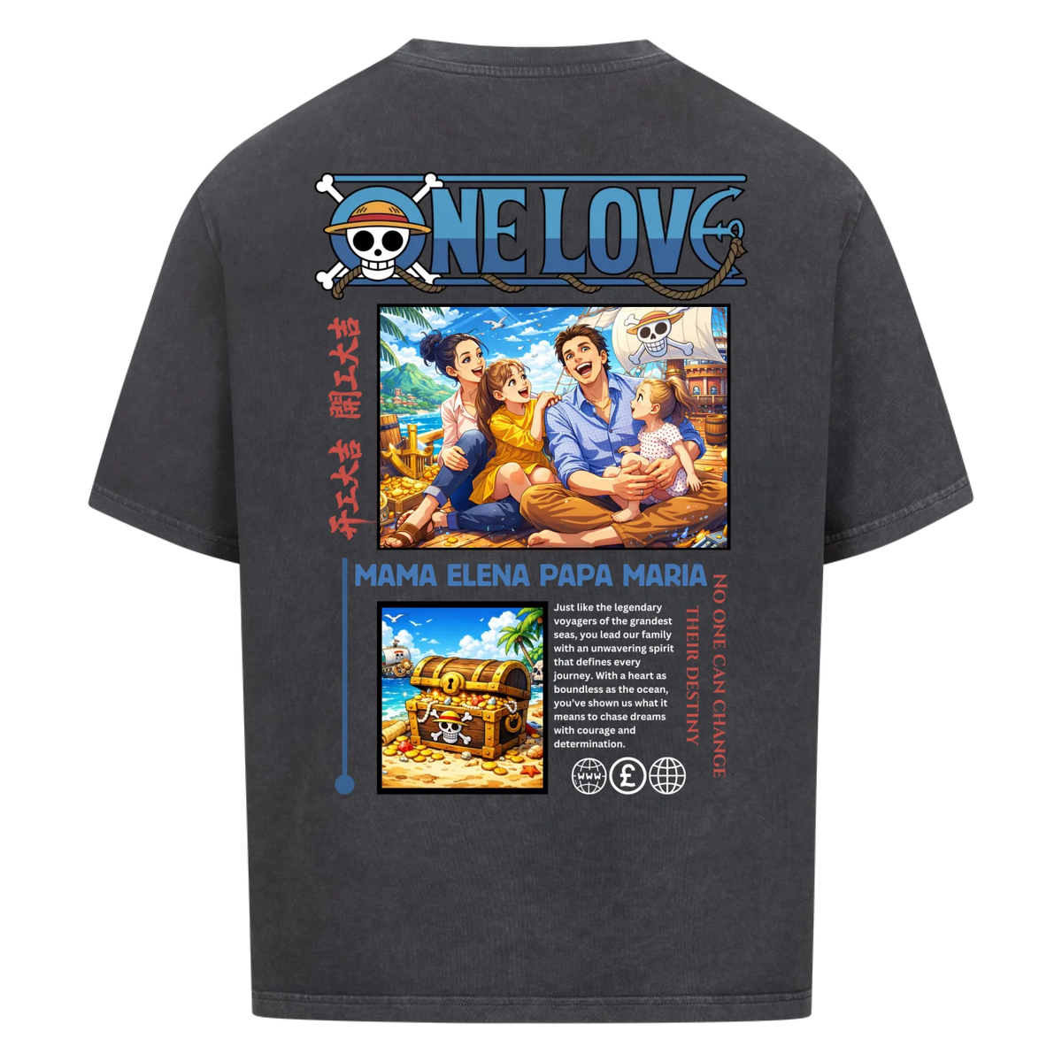 ONE LOVE (para mamá) - personalizable