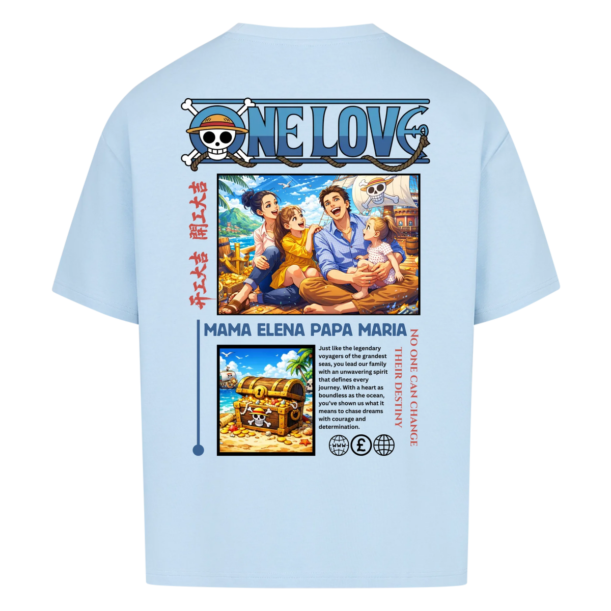 ONE LOVE (para mamá) - personalizable