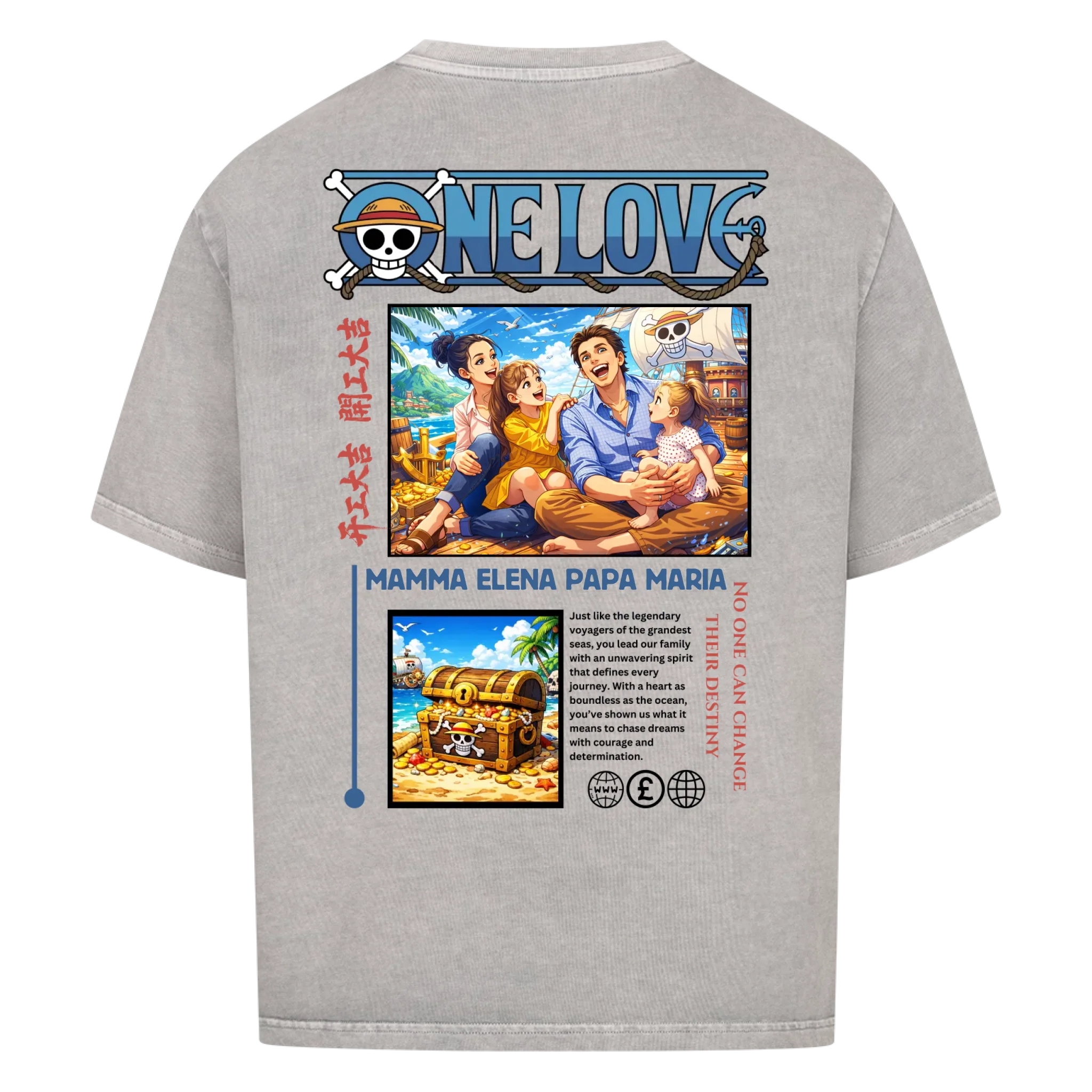 ONE LOVE (per la mamma) - Personalizzabile