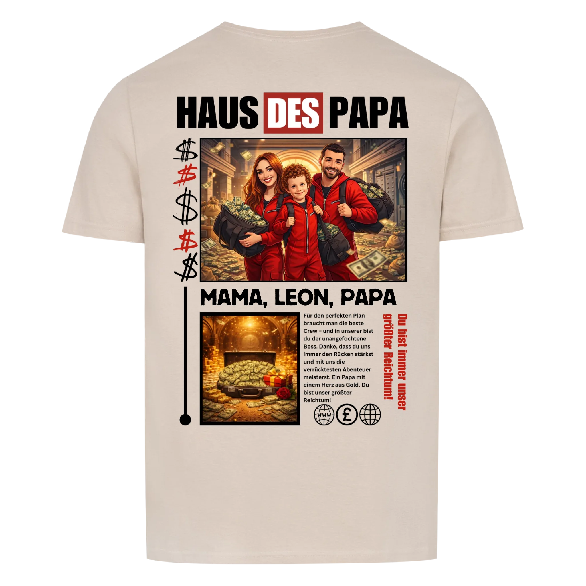 Haus des Papa - personalisierbar