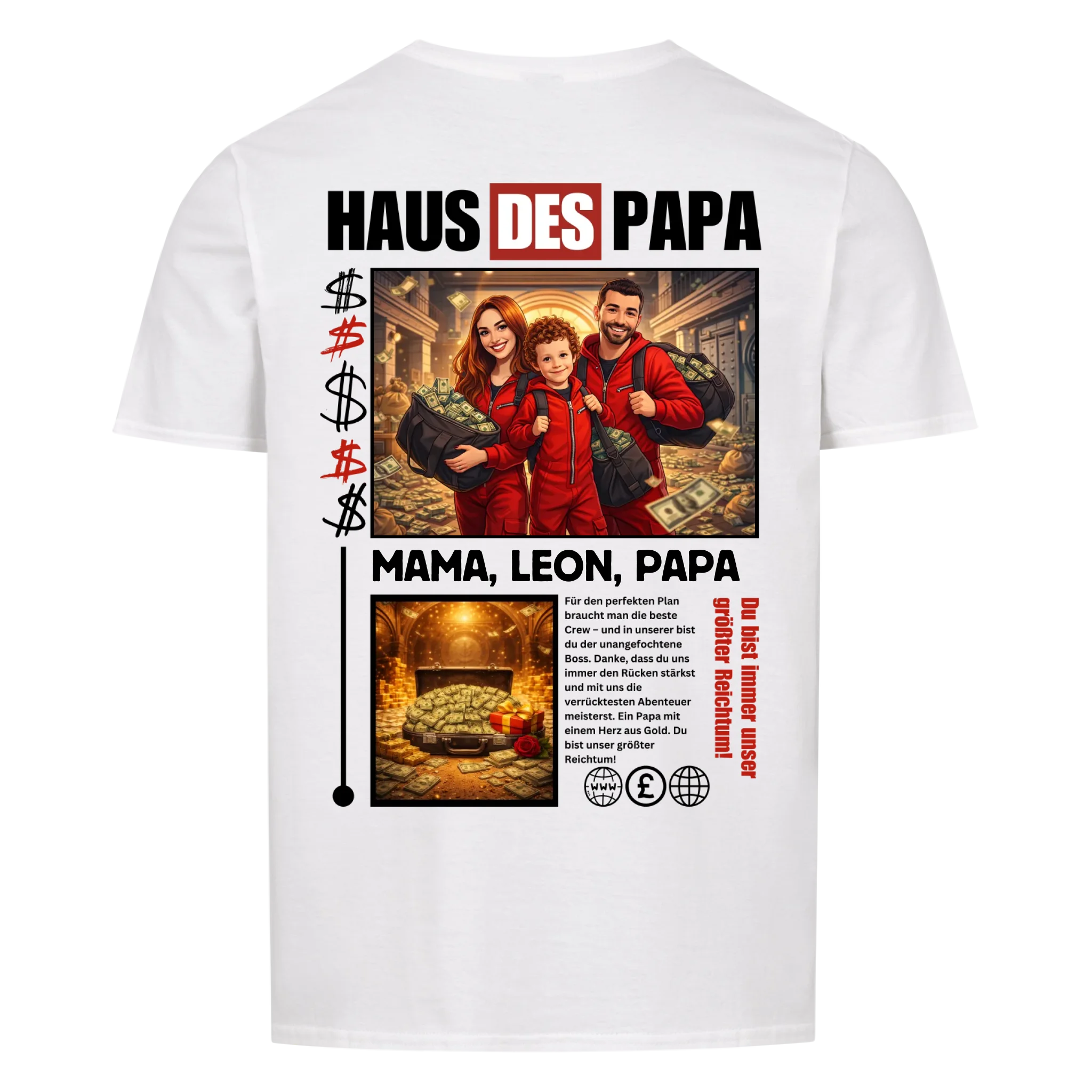 Haus des Papa - personalisierbar