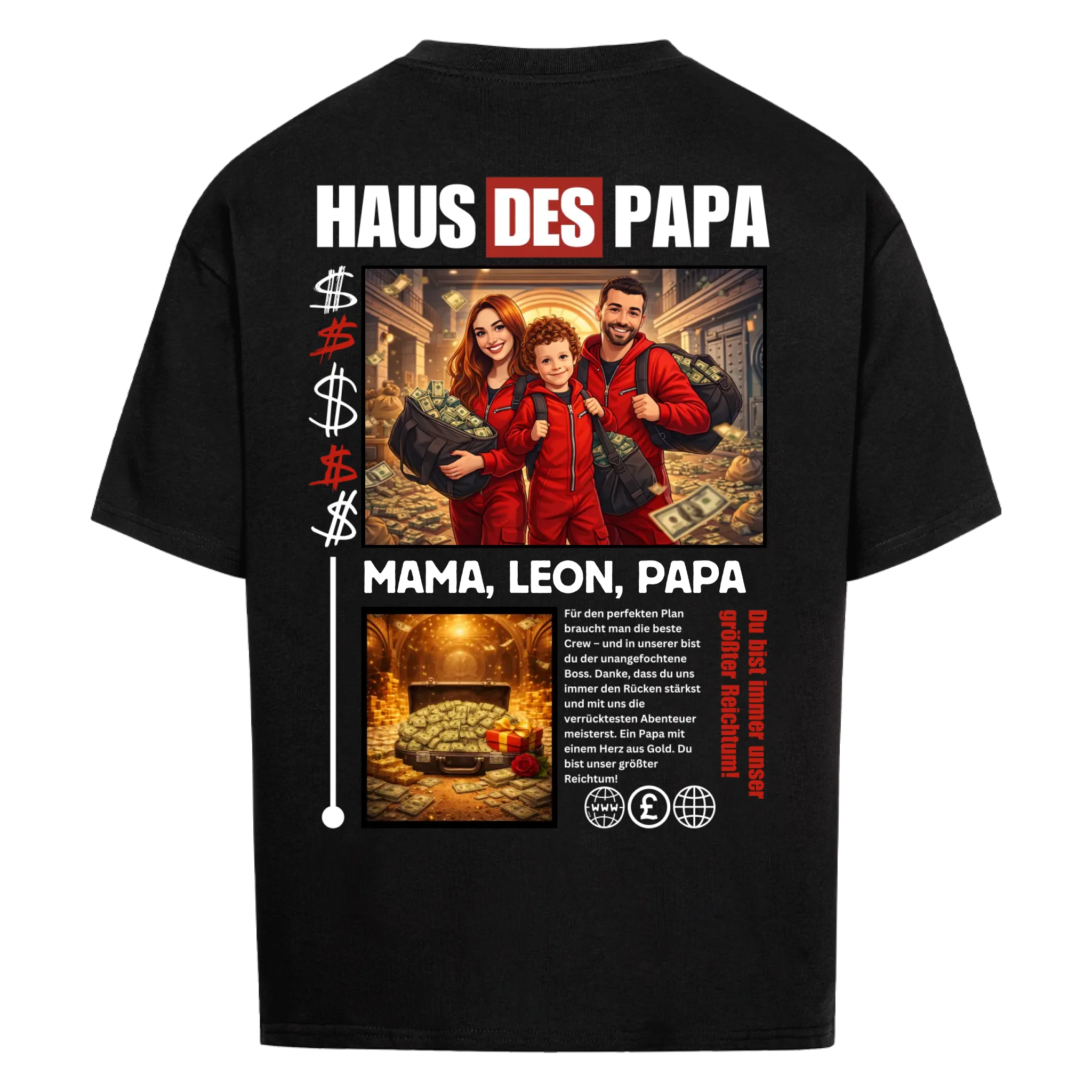 Haus des Papa - personalisierbar
