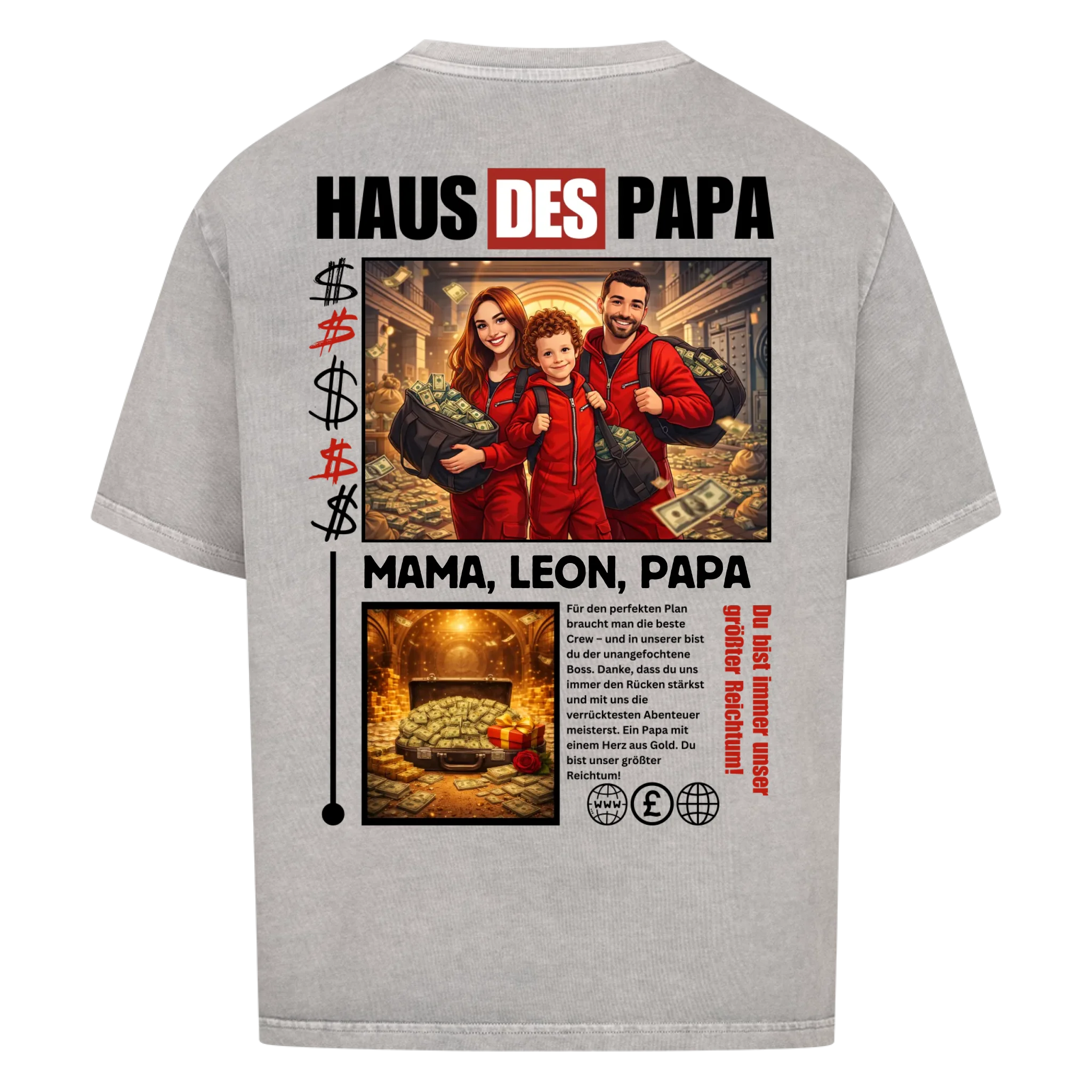 Haus des Papa - personalisierbar