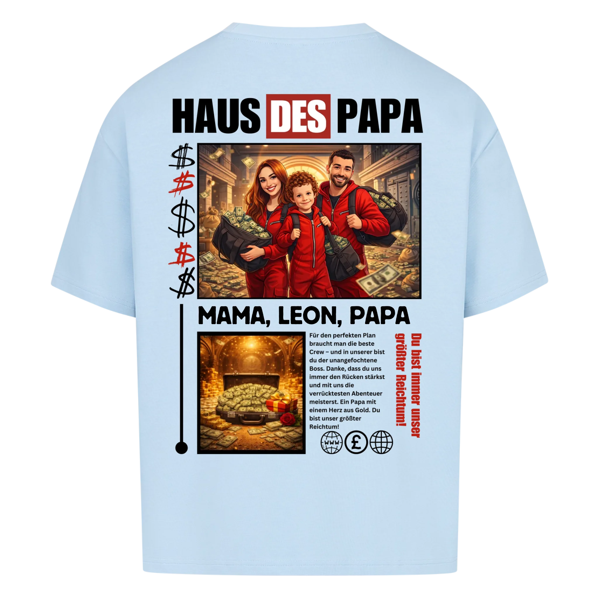 Haus des Papa - personalisierbar