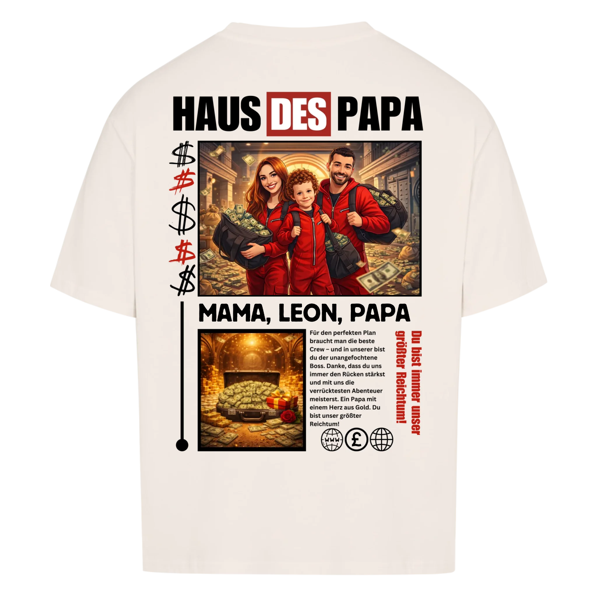 Haus des Papa - personalisierbar