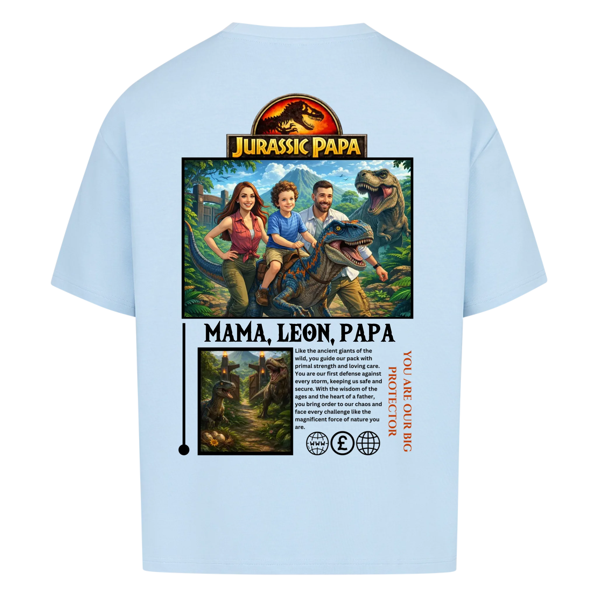 Jurassic Papa - personalisierbar