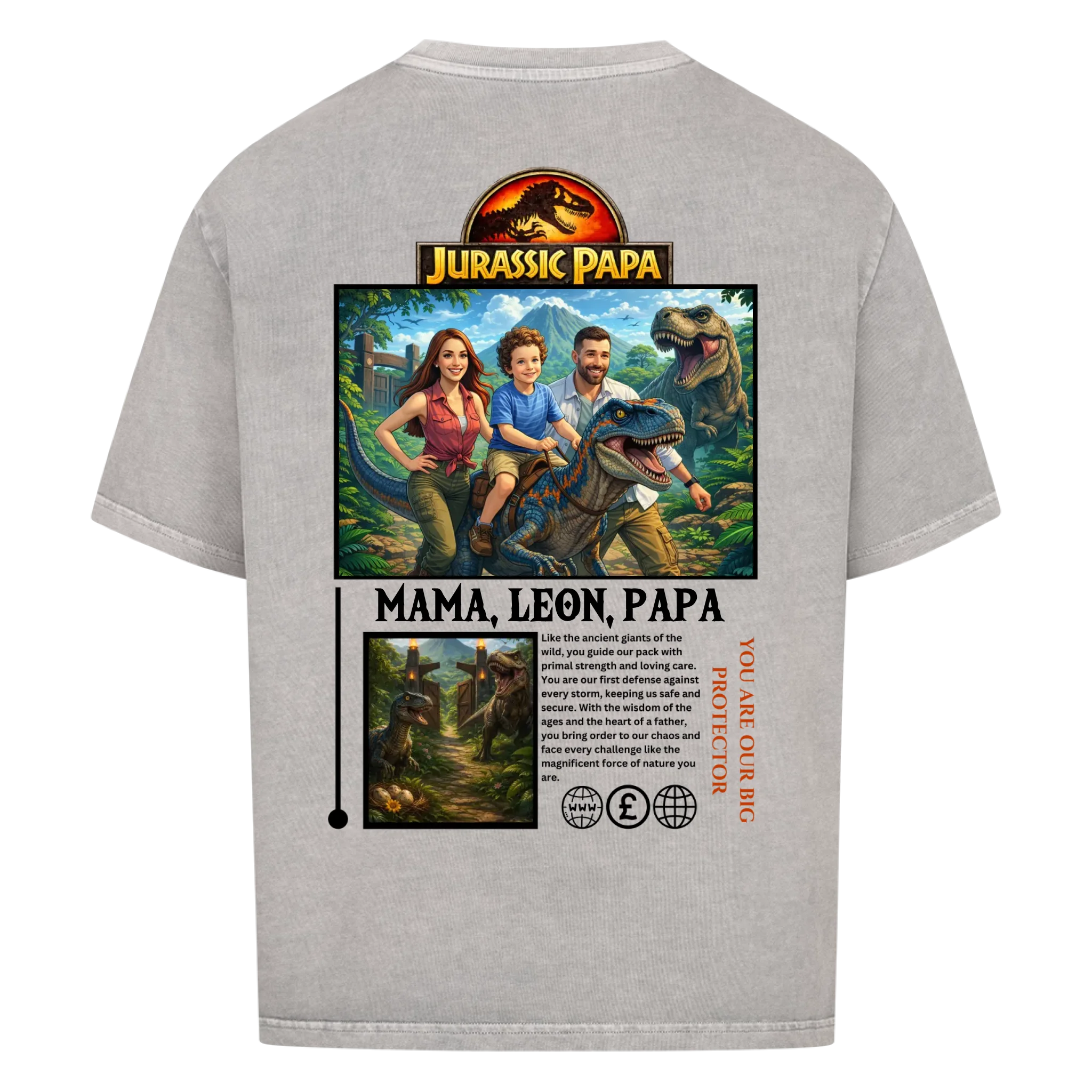 Jurassic Papa - personalisierbar