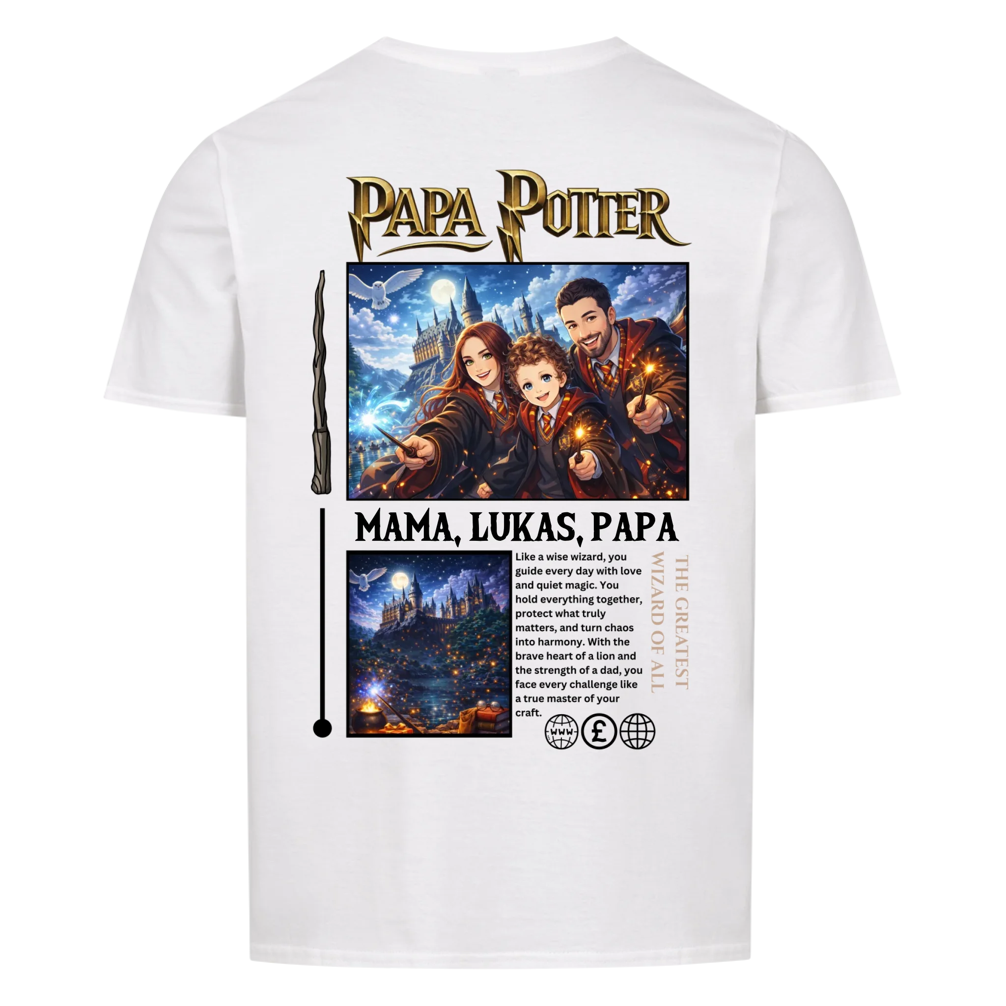 Papa Potter - personalisierbar