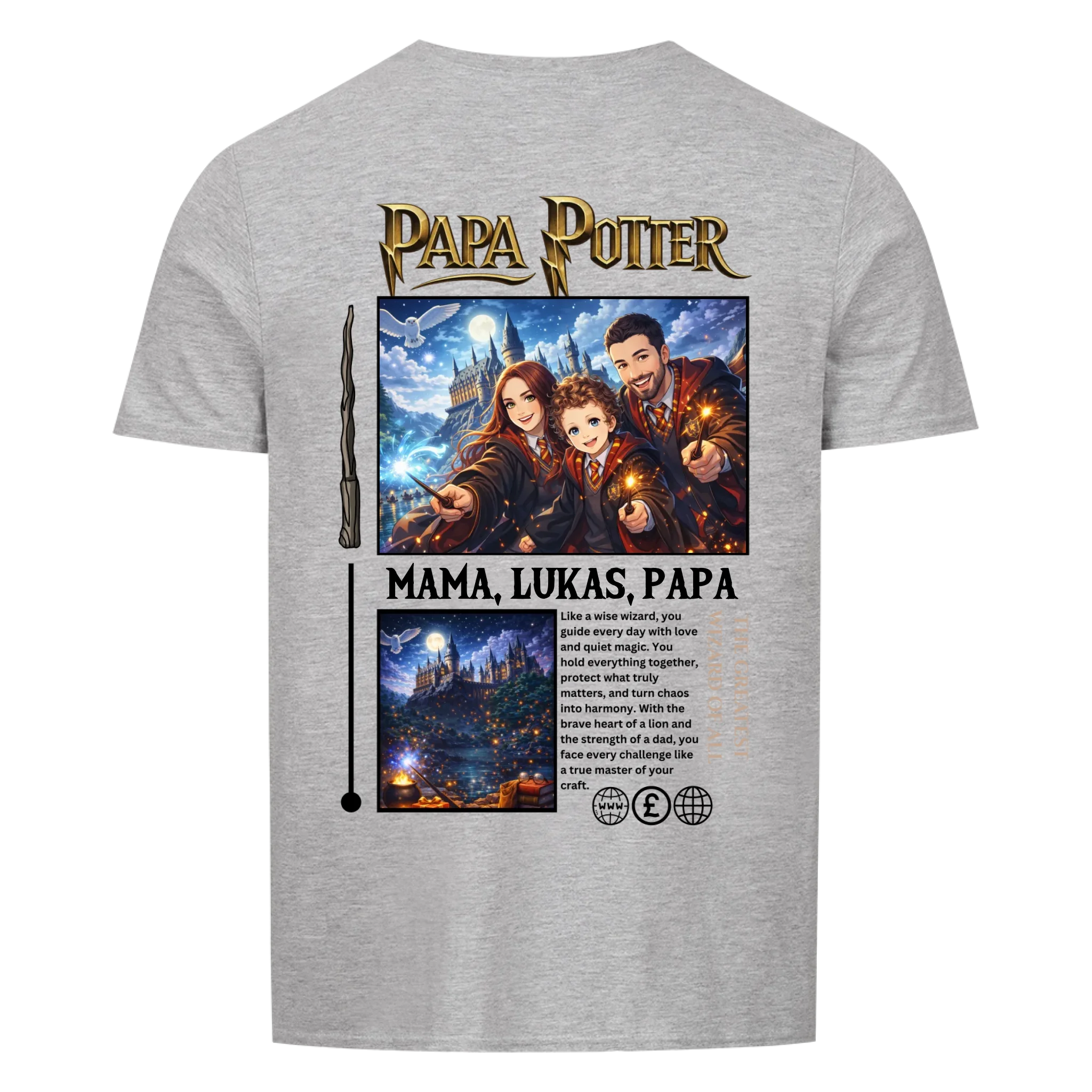 Papa Potter - personalisierbar