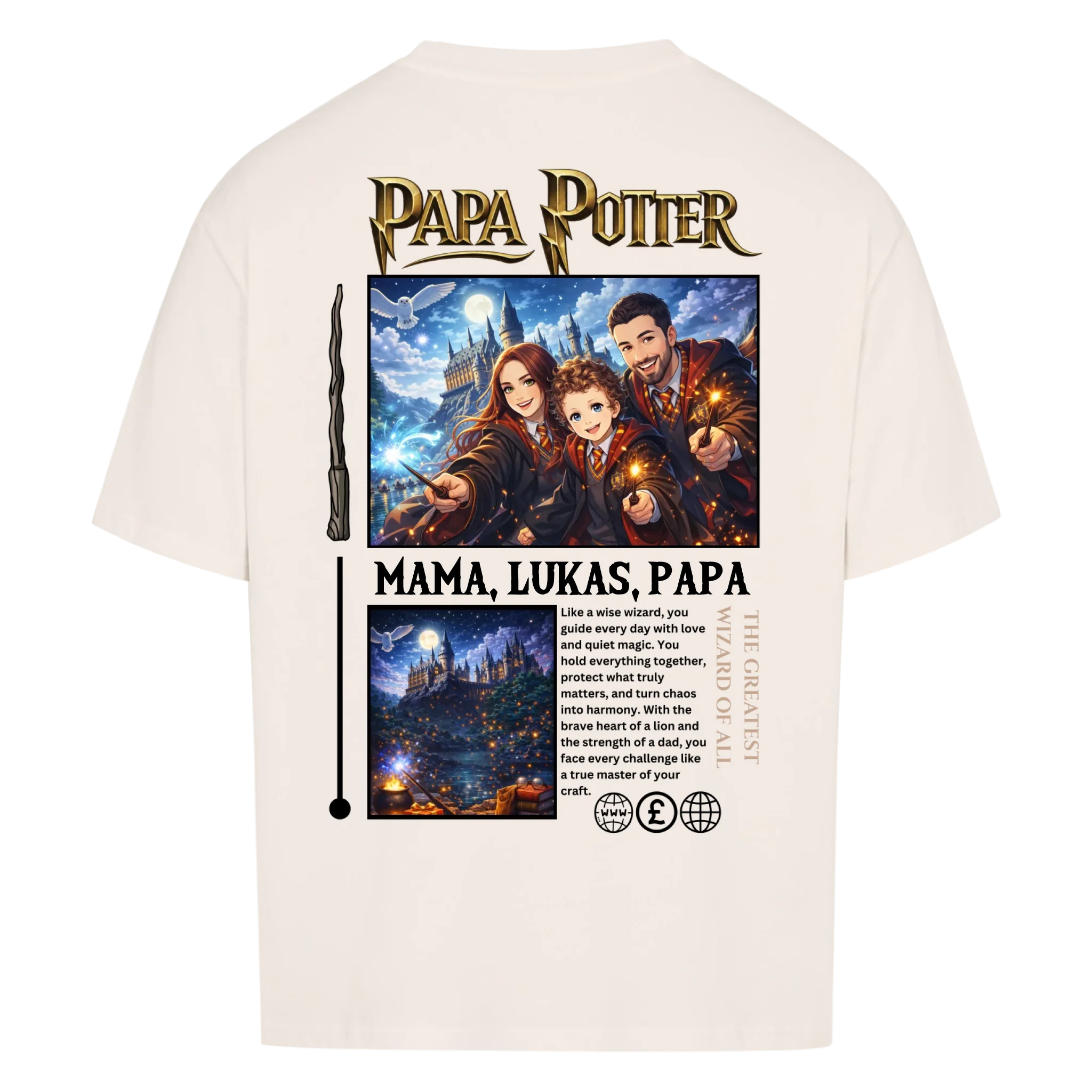 Papa Potter - personalisierbar