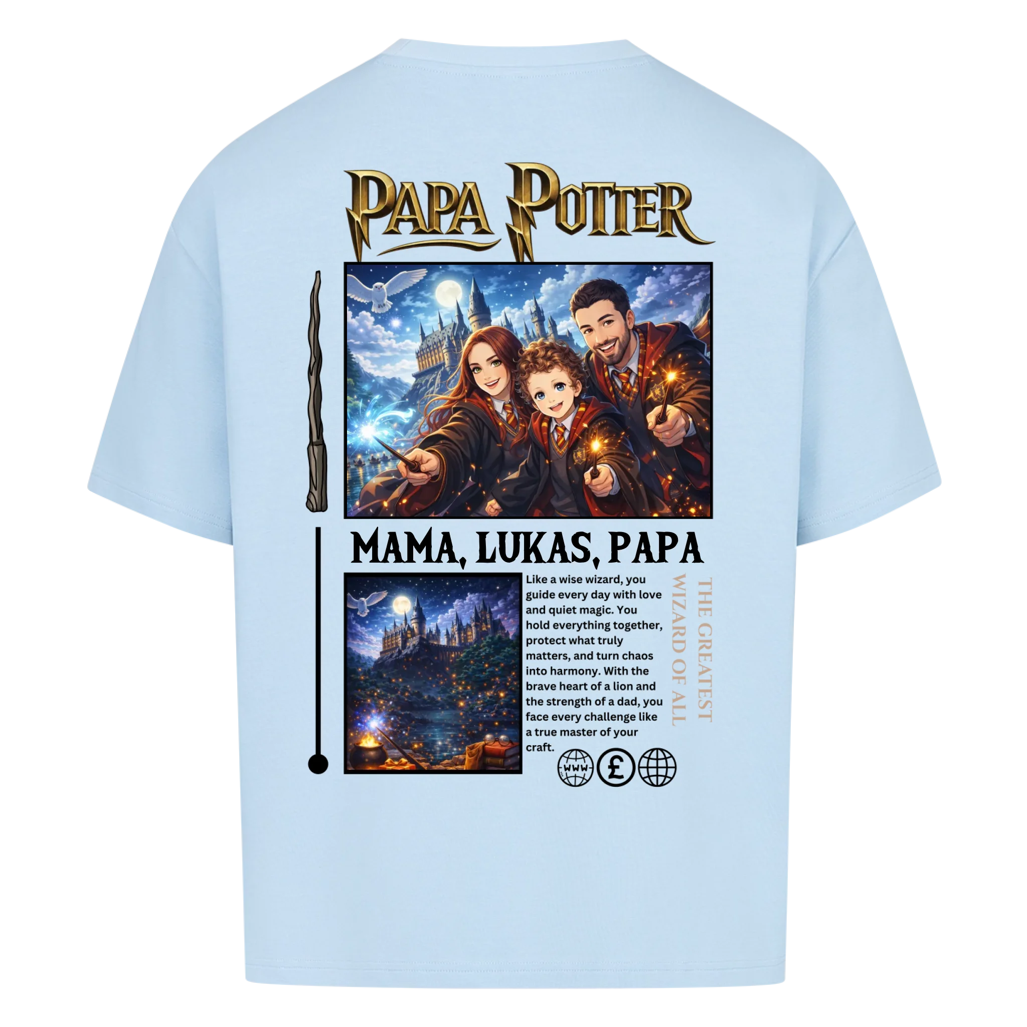 Papa Potter - personalisierbar