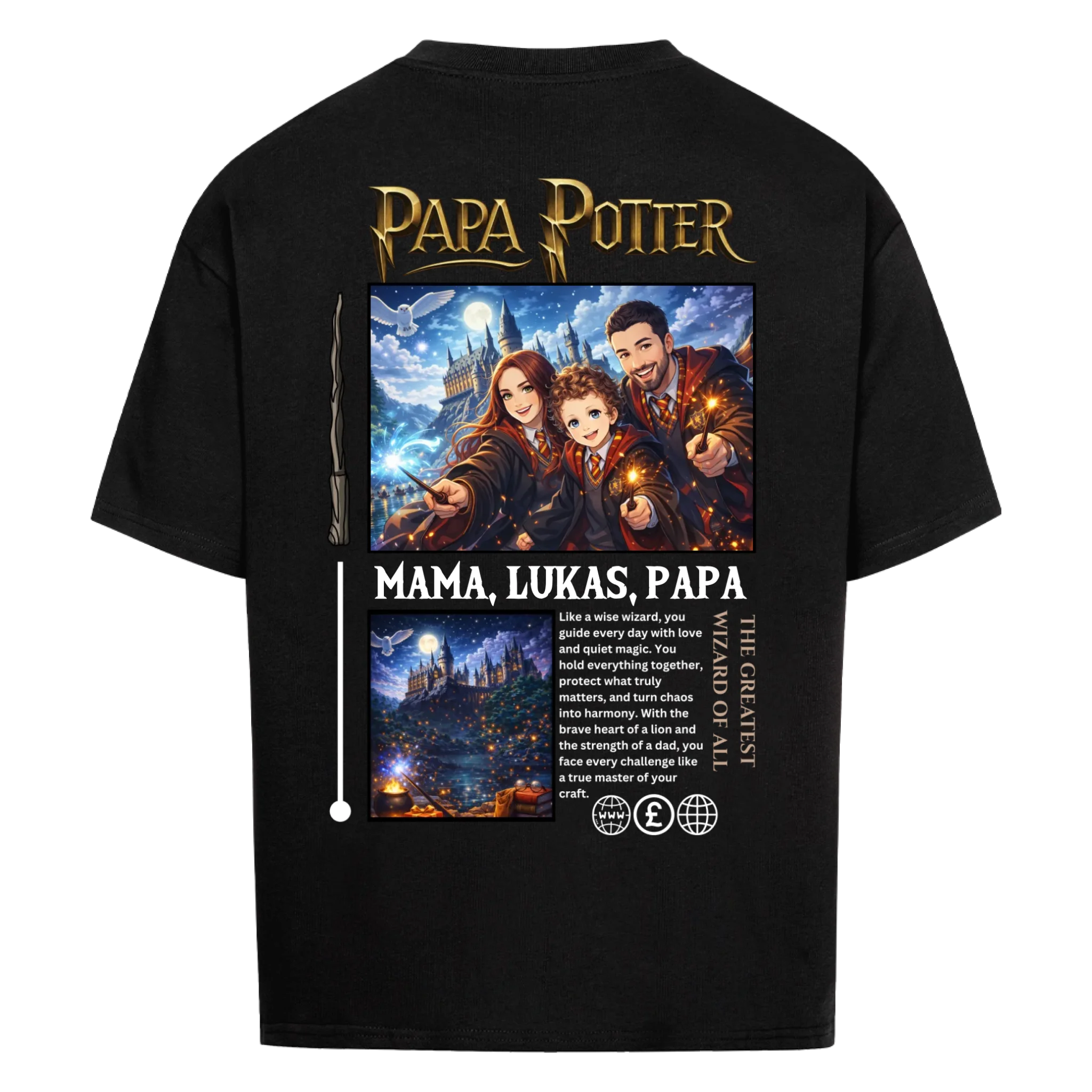 Papa Potter - personalisierbar