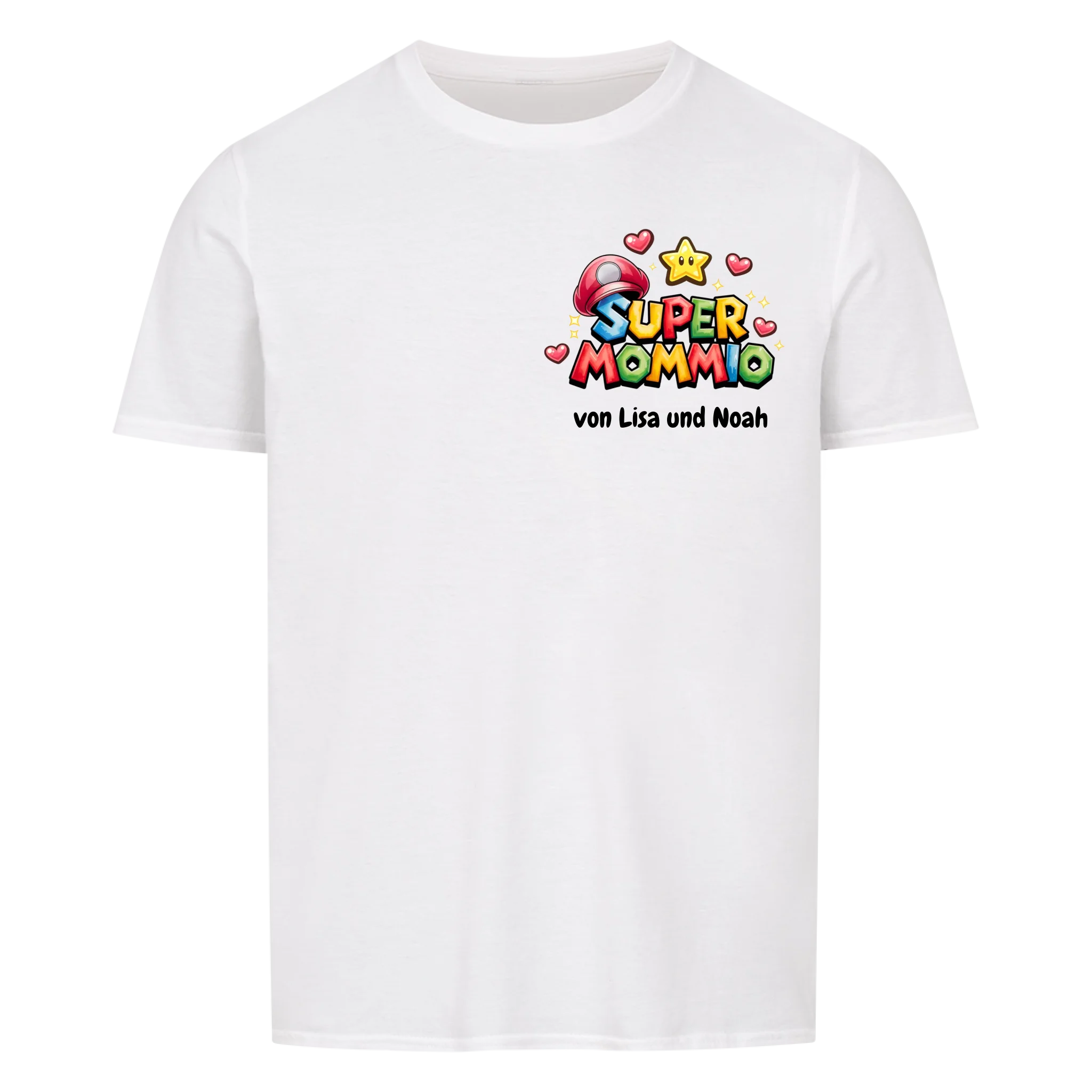 Super Mommio (Brustprint) - personalisierbar