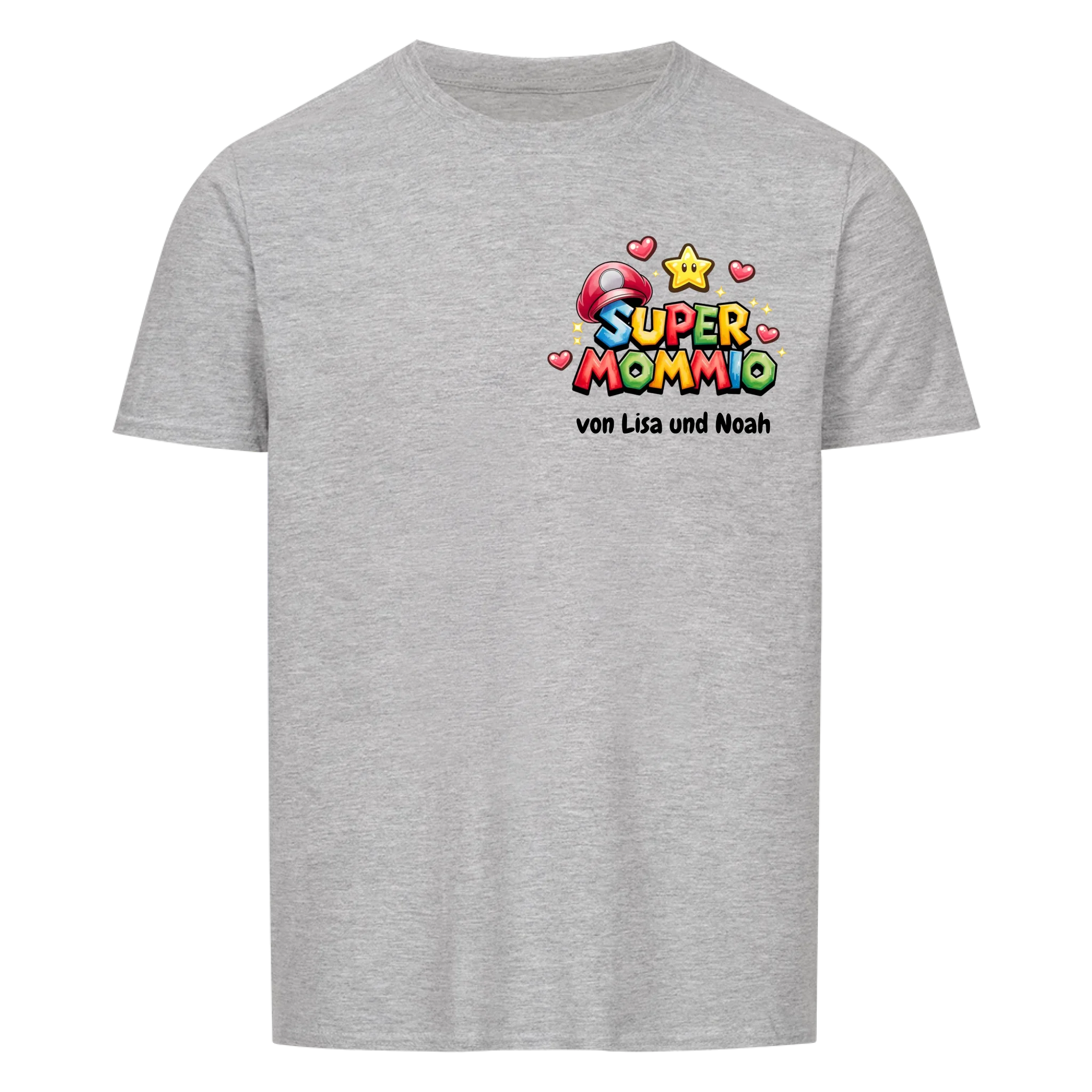 Super Mommio (Brustprint) - personalisierbar