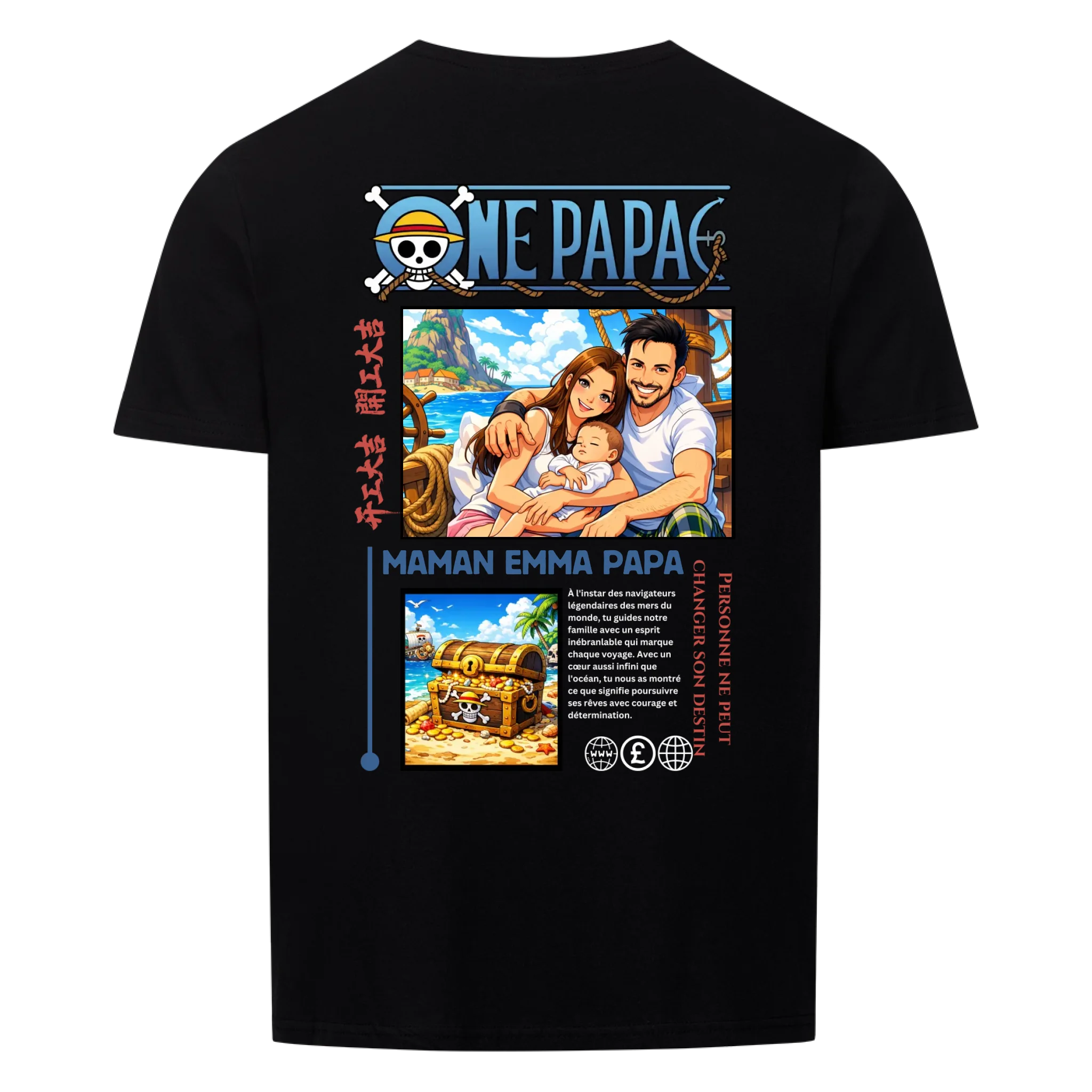 ONE PAPA - fabriqué sur mesure