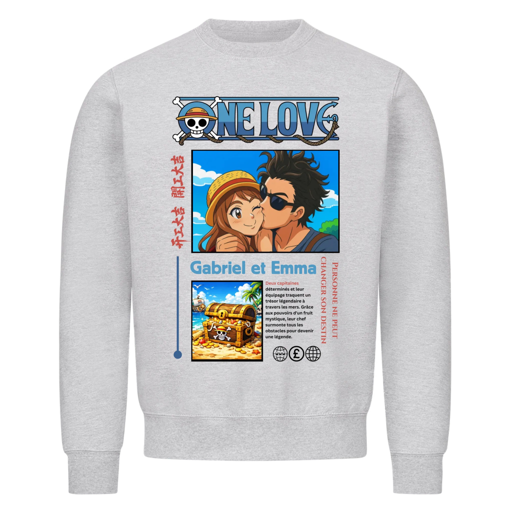 ONE LOVE - personnalisable 2