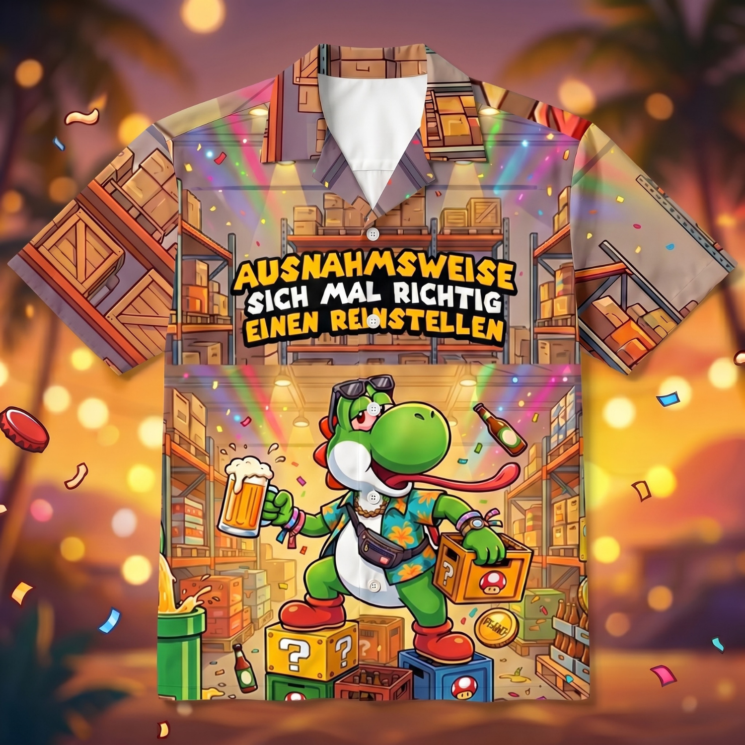 EINEN REINSTELLEN - Hawaiihemd
