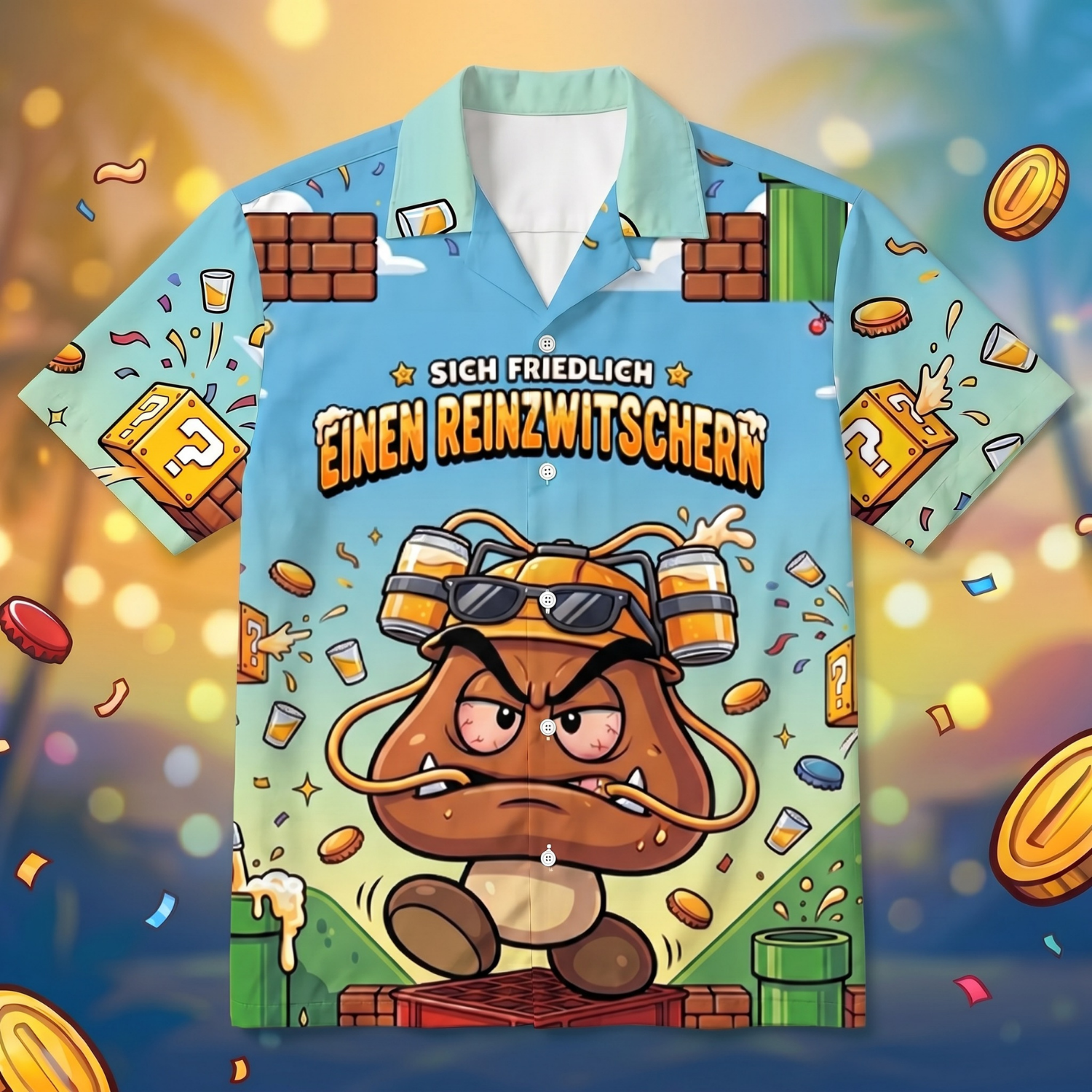 EINEN REINZWITSCHERN - Hawaiihemd