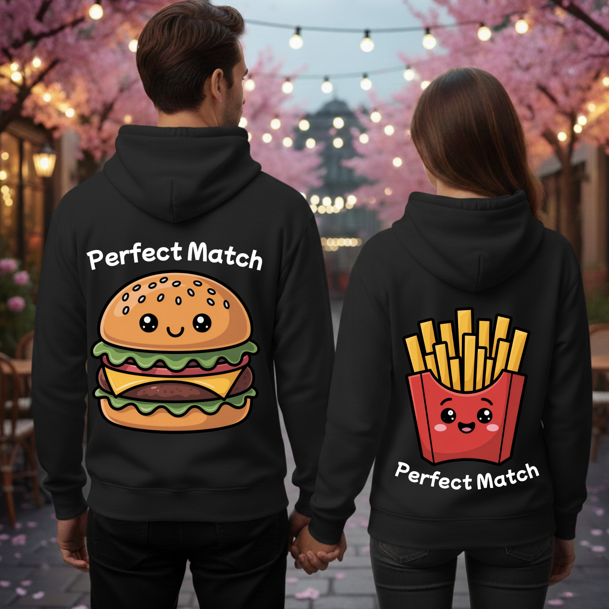 Perfect Match - Premium Hoodie Bundle für Paare