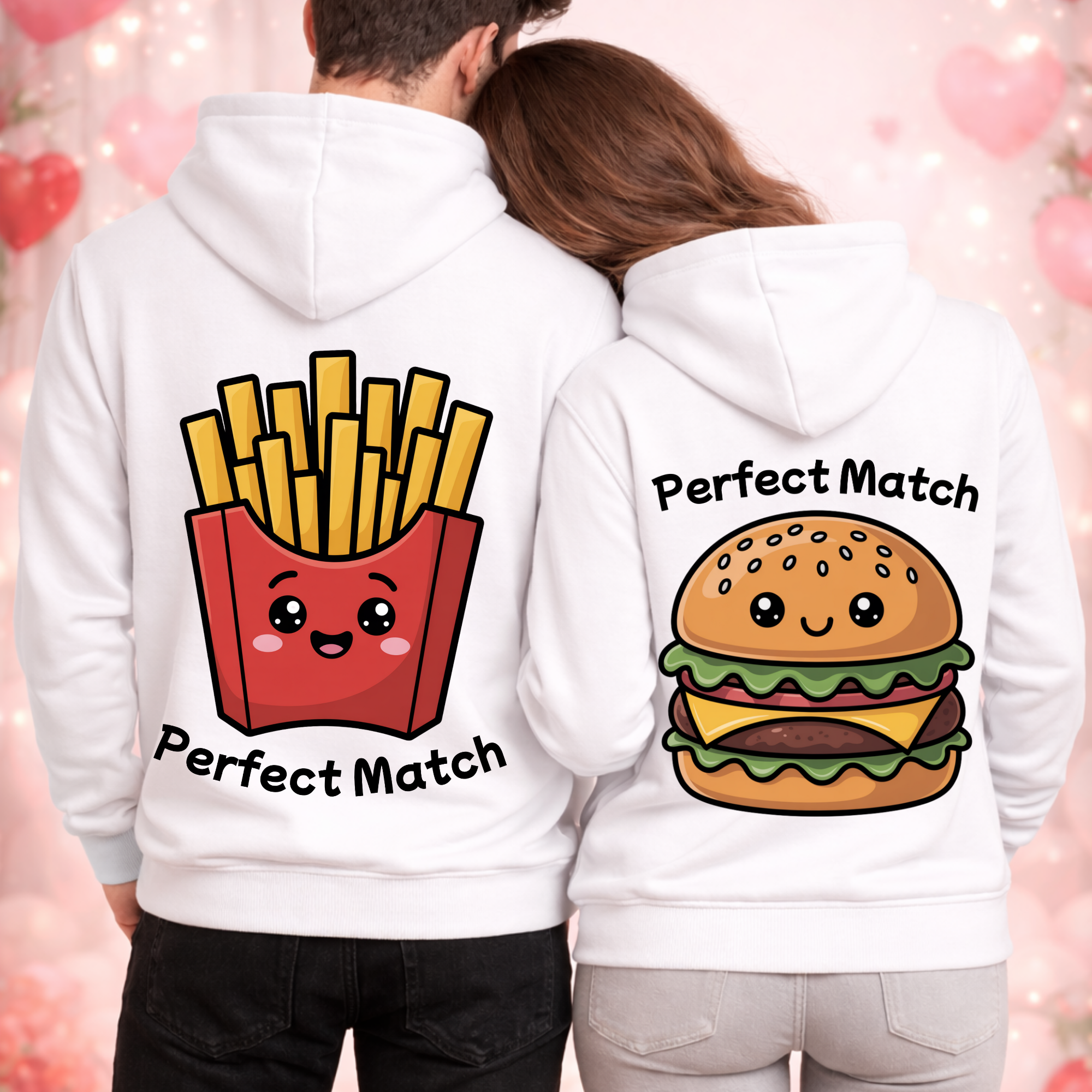 Perfect Match - Premium Hoodie Bundle für Paare