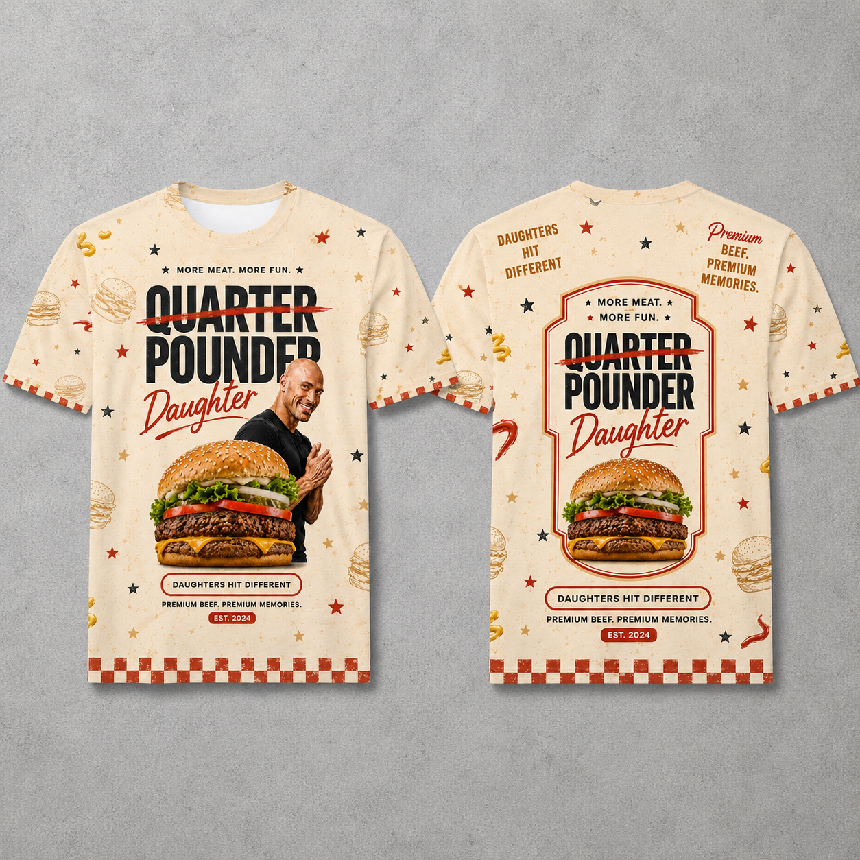 QUARTER POUNDER - Premium Shirt